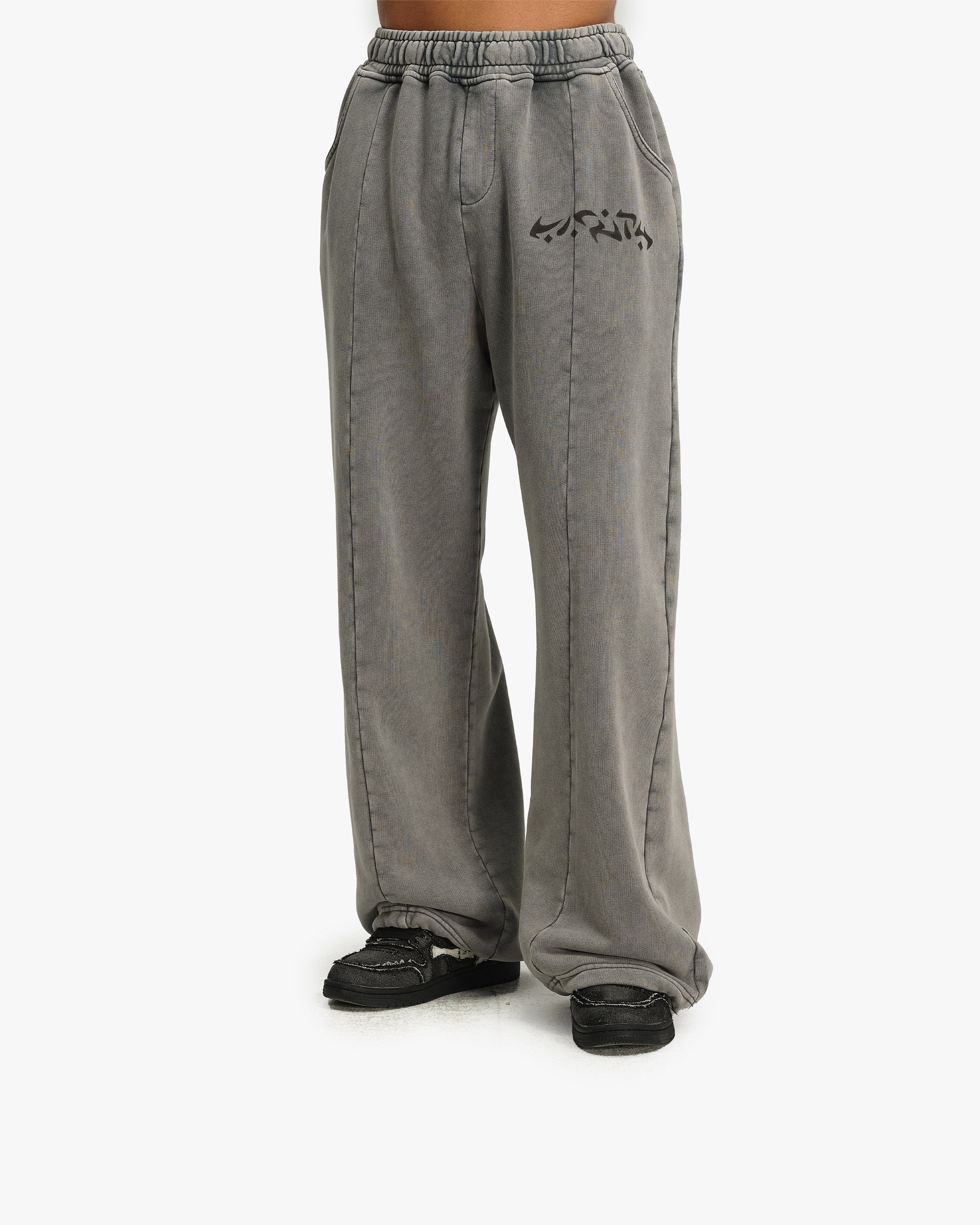 ACID WASHED JOGGER LIGHT GREY - Image 7