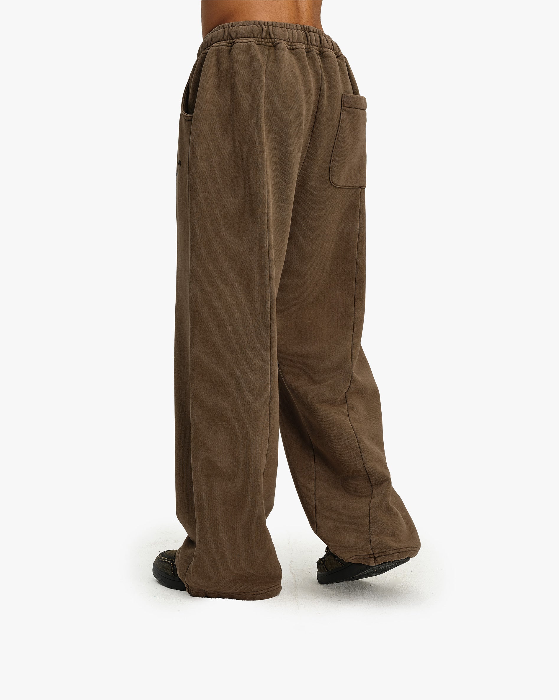 ACID WASHED JOGGER BROWN - Image 8