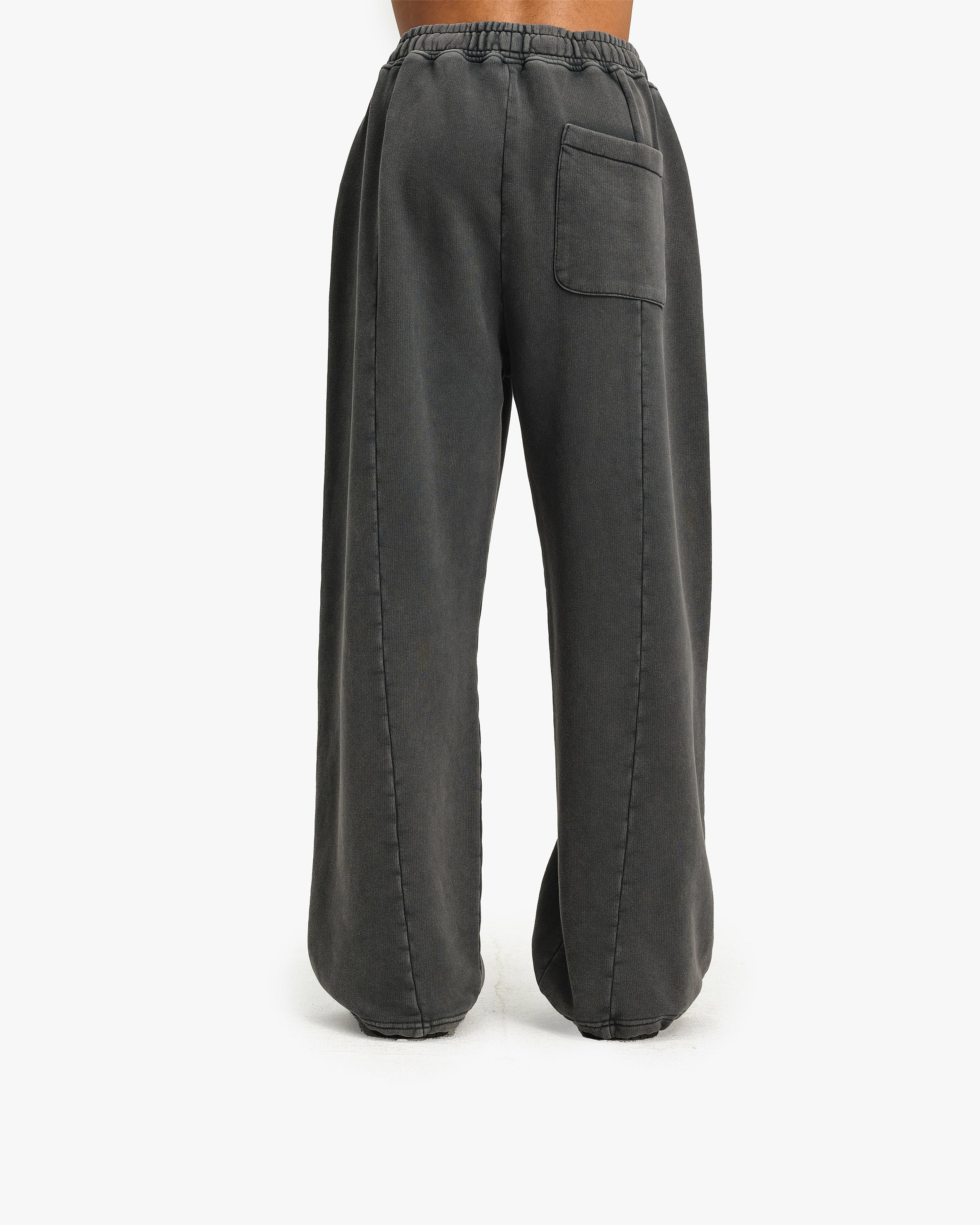 ACID WASHED JOGGER DARK GREY - Image 9