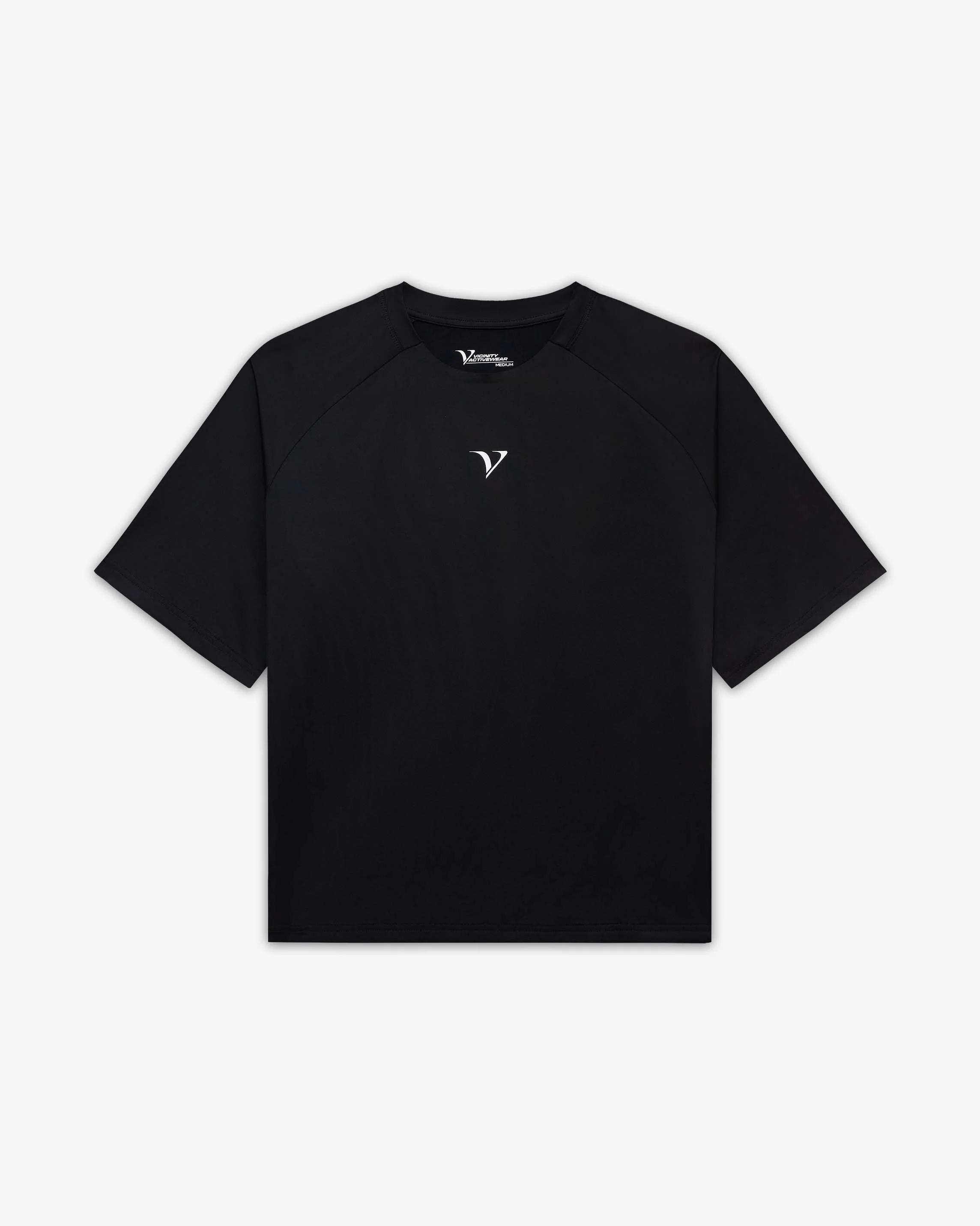 ACTIVEWEAR BOXY TEE BLACK