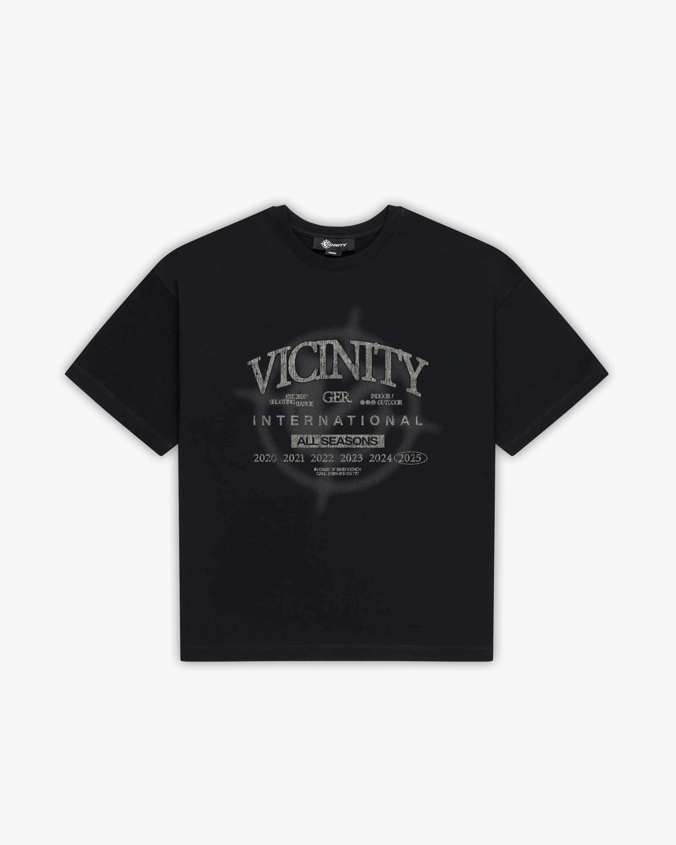 ALL SEASONS TEE BLACK