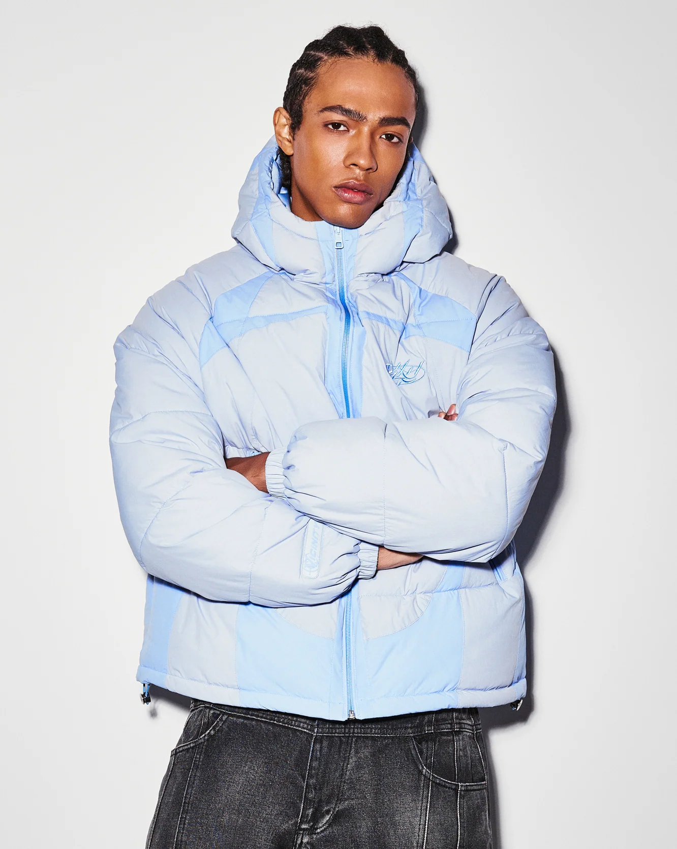 BLAZE PUFFER JACKET SKYBLUE - Image 2