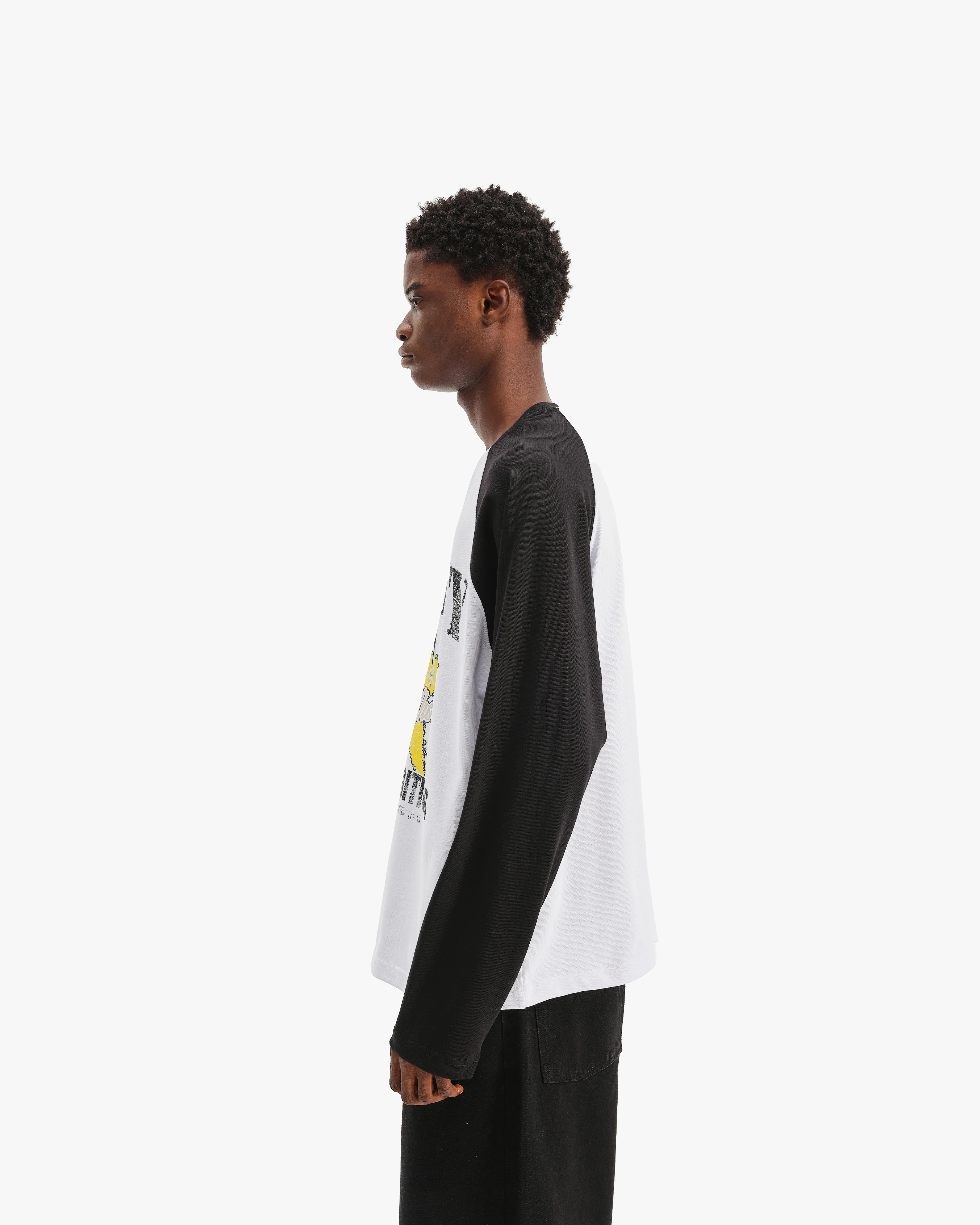 BLONDE AMBITIONS LONGSLEEVE WHITE/BLACK - Image 5
