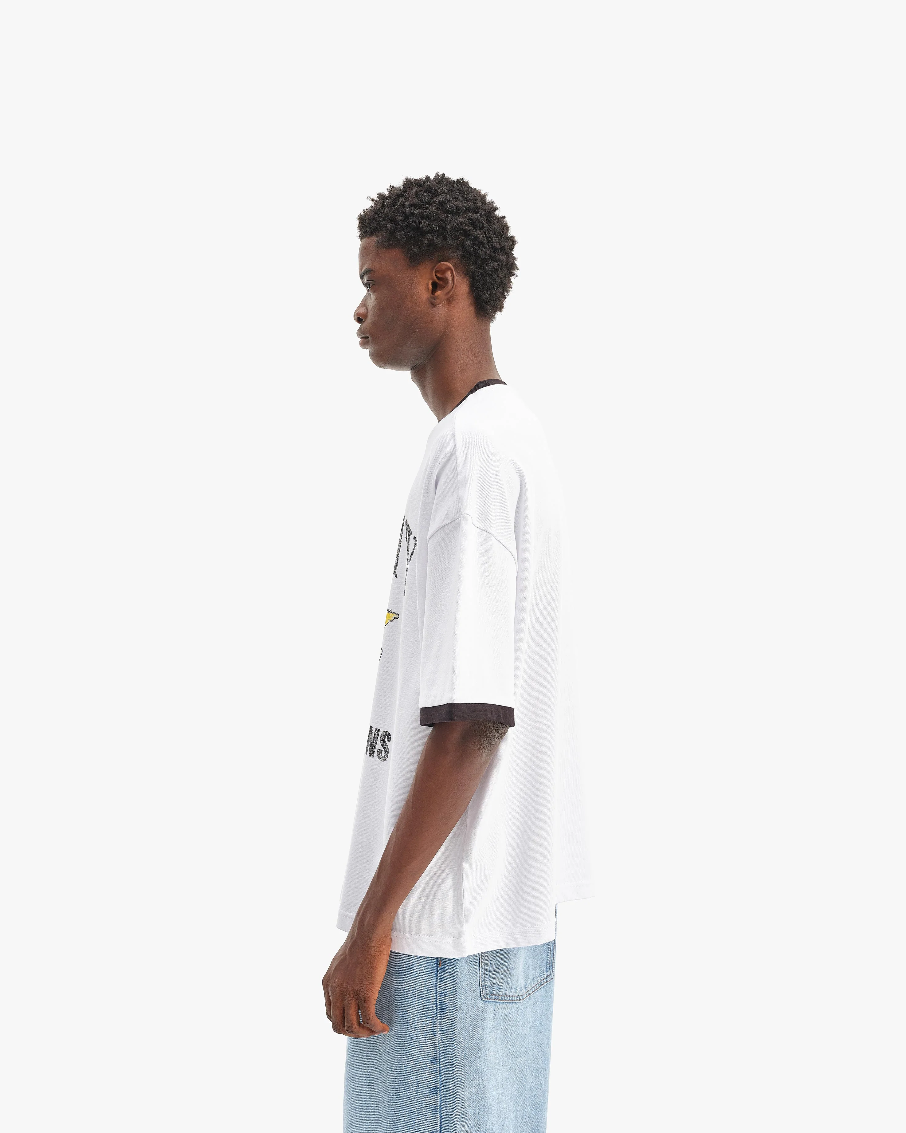 BLONDE AMBITIONS TEE WHITE - Image 5