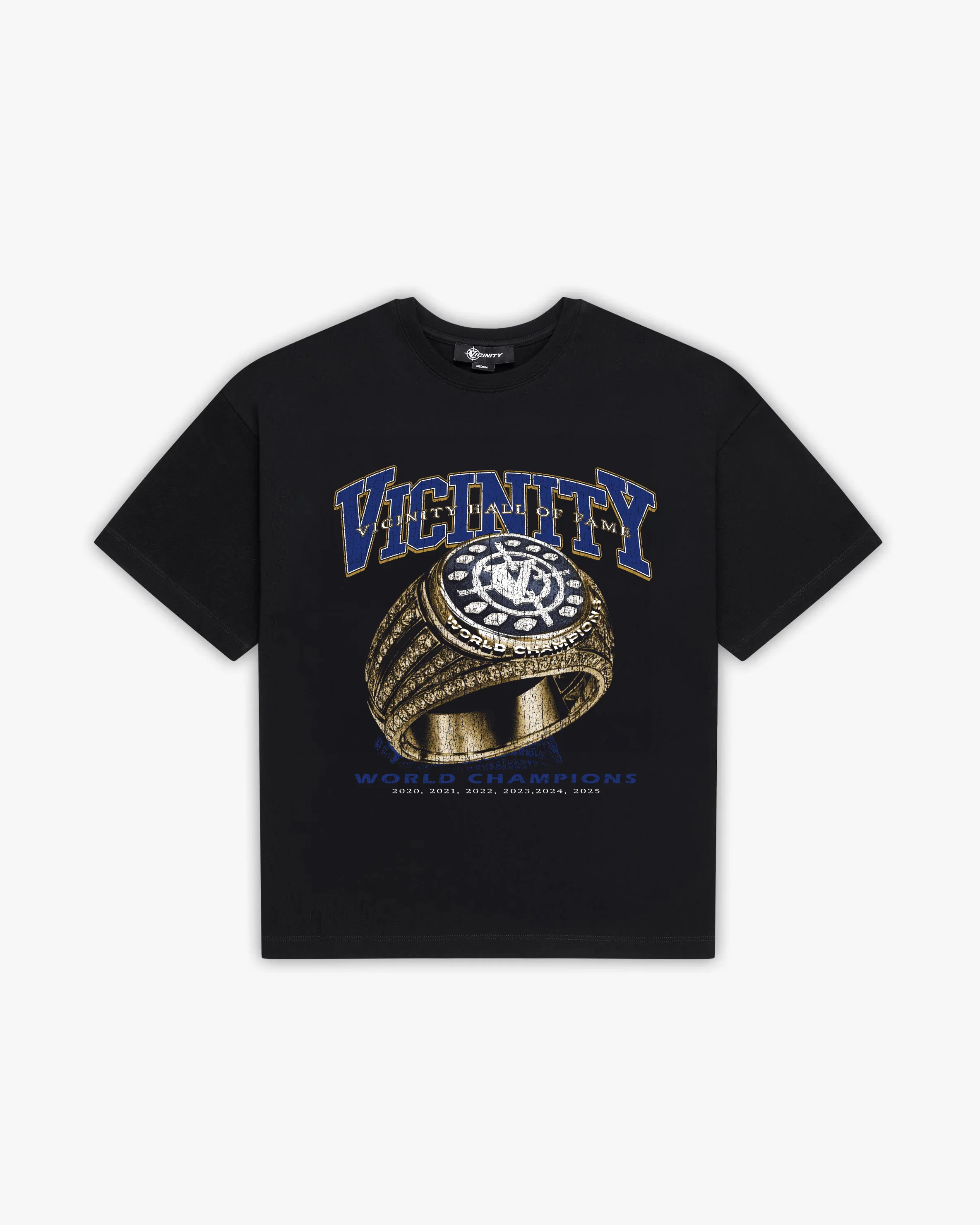 CHAMPION RING TEE BLACK