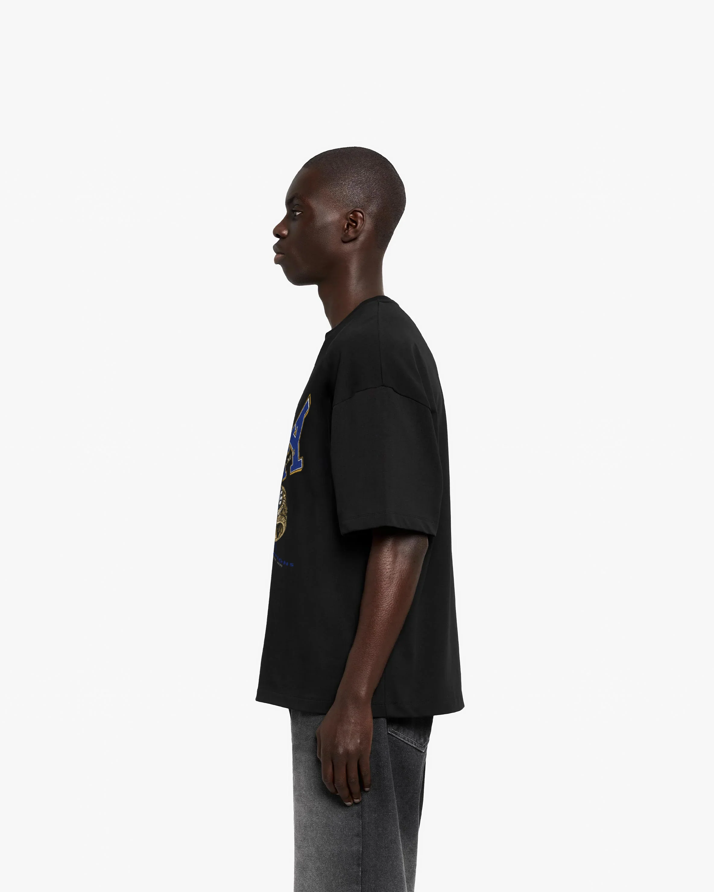 CHAMPION RING TEE BLACK - Image 4