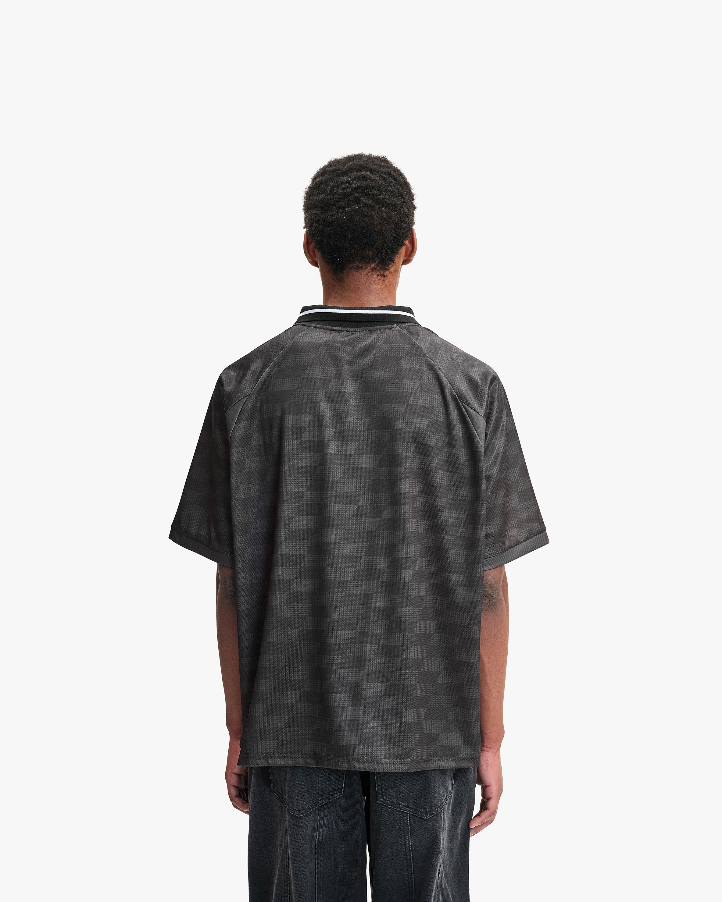 CHECKERED BW JERSEY BLACK - Image 6