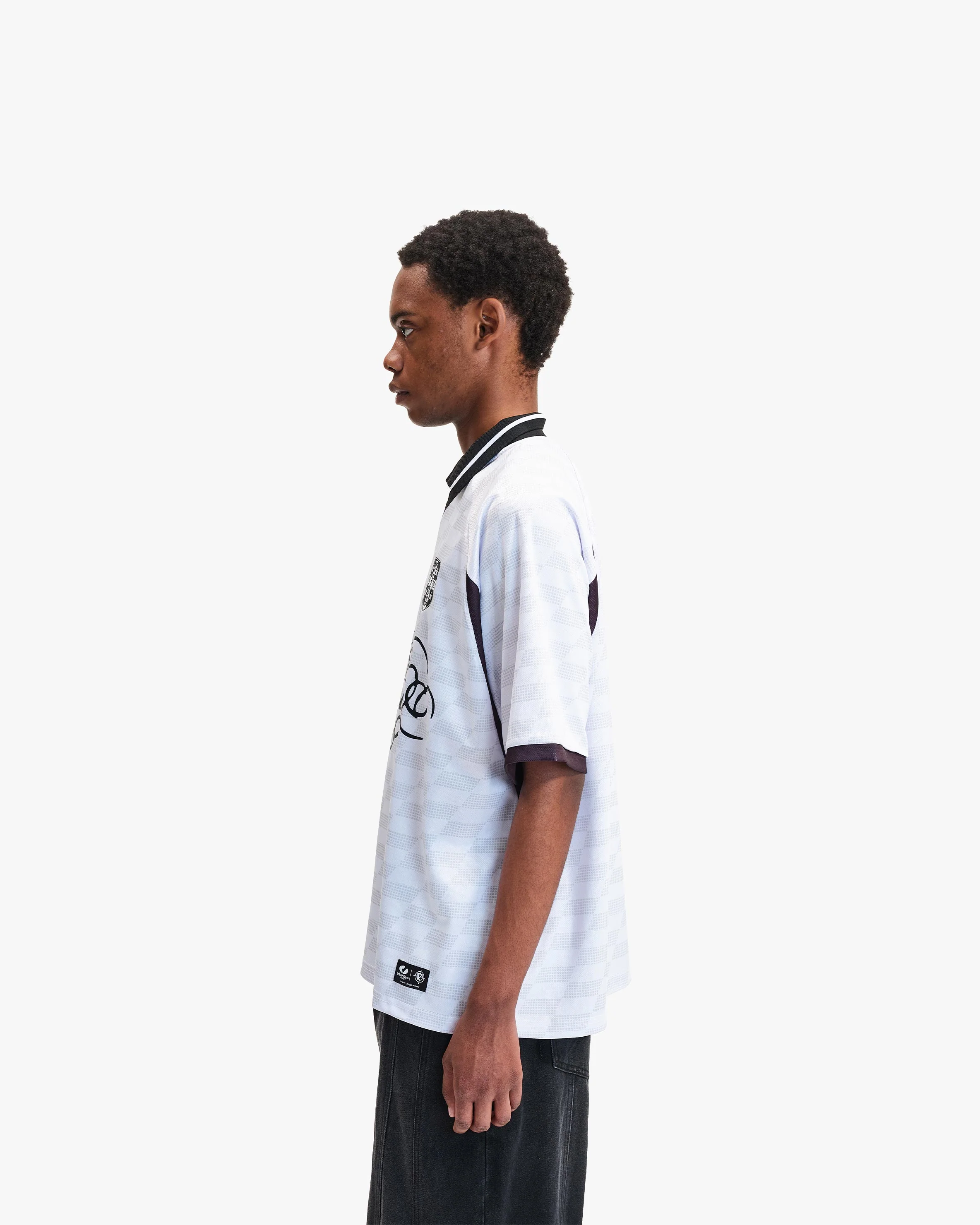 CHECKERED BW JERSEY WHITE - Image 5