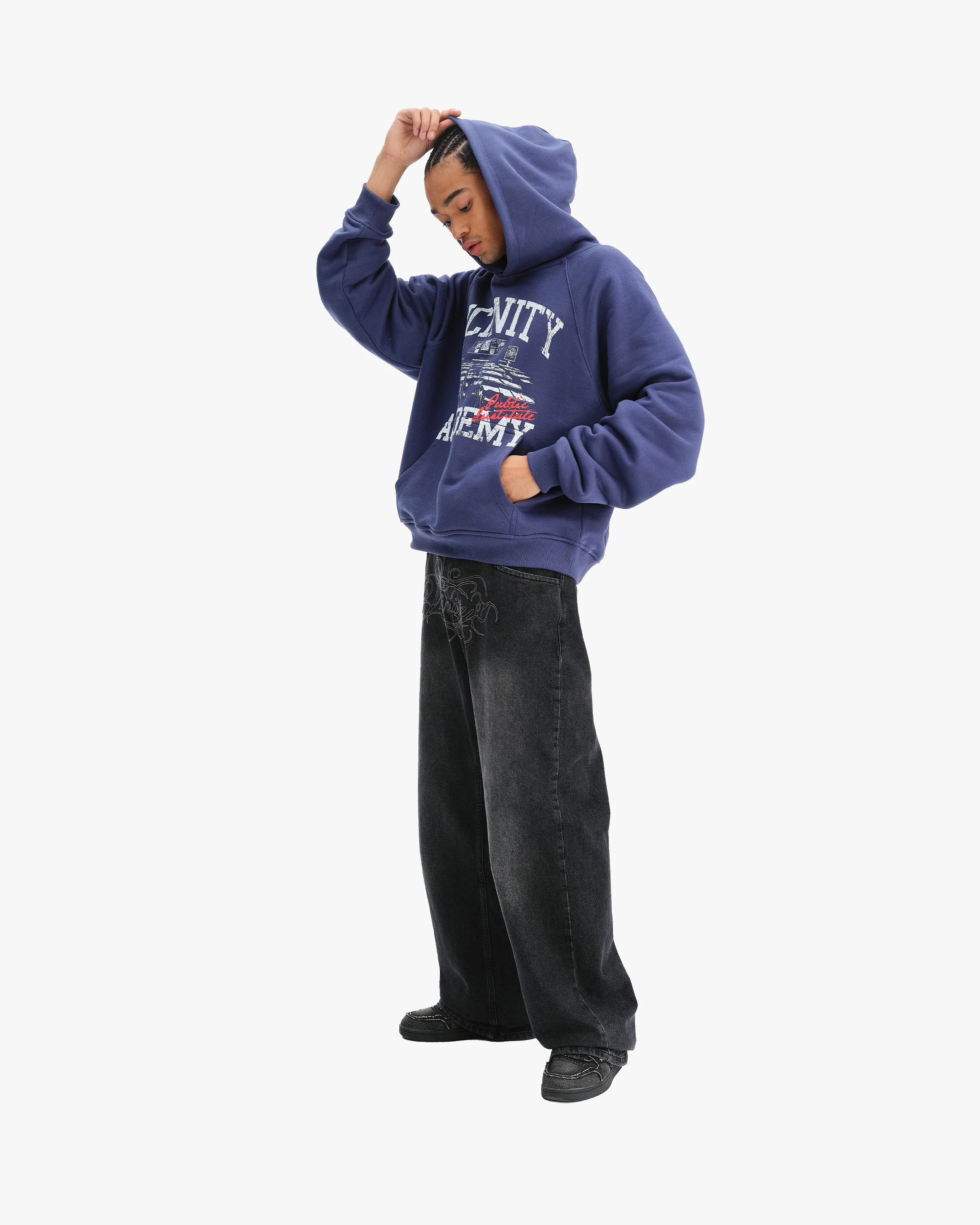 CLASSROOM HOODIE BLUE - Image 8