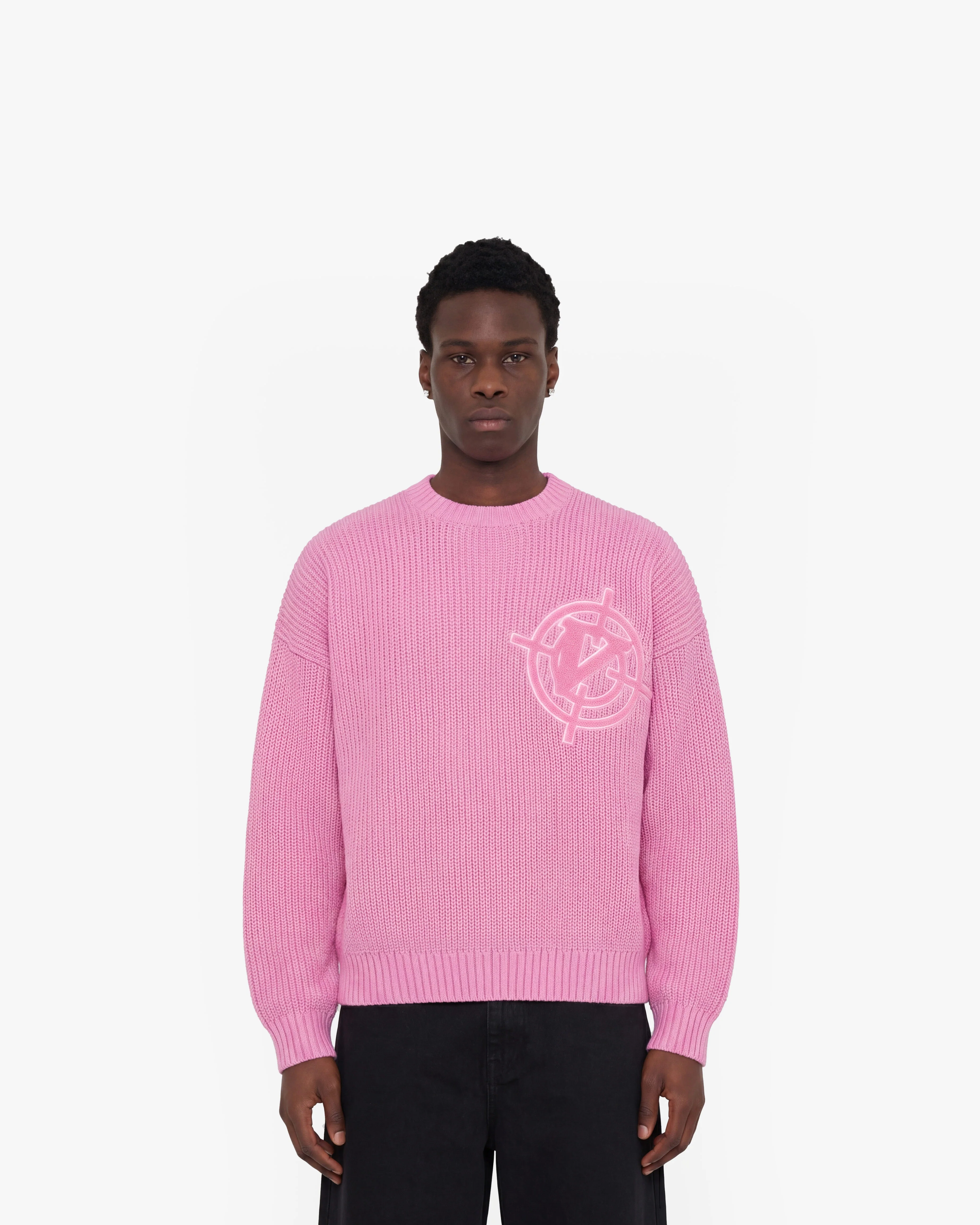 V-LOGO KNITWEAR WILD ROSE - Image 2