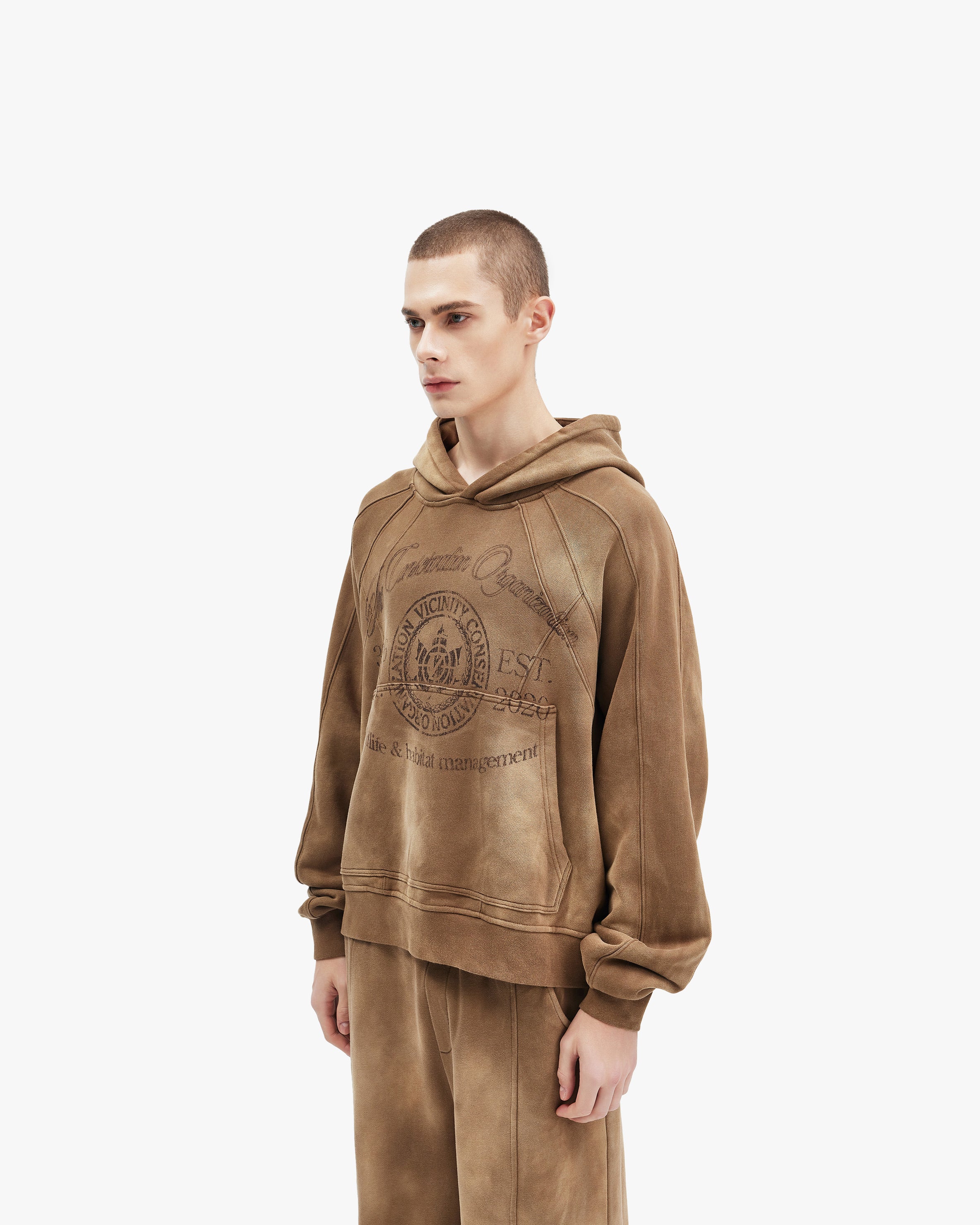 EXPLORER HOODIE BEIGE - Image 4