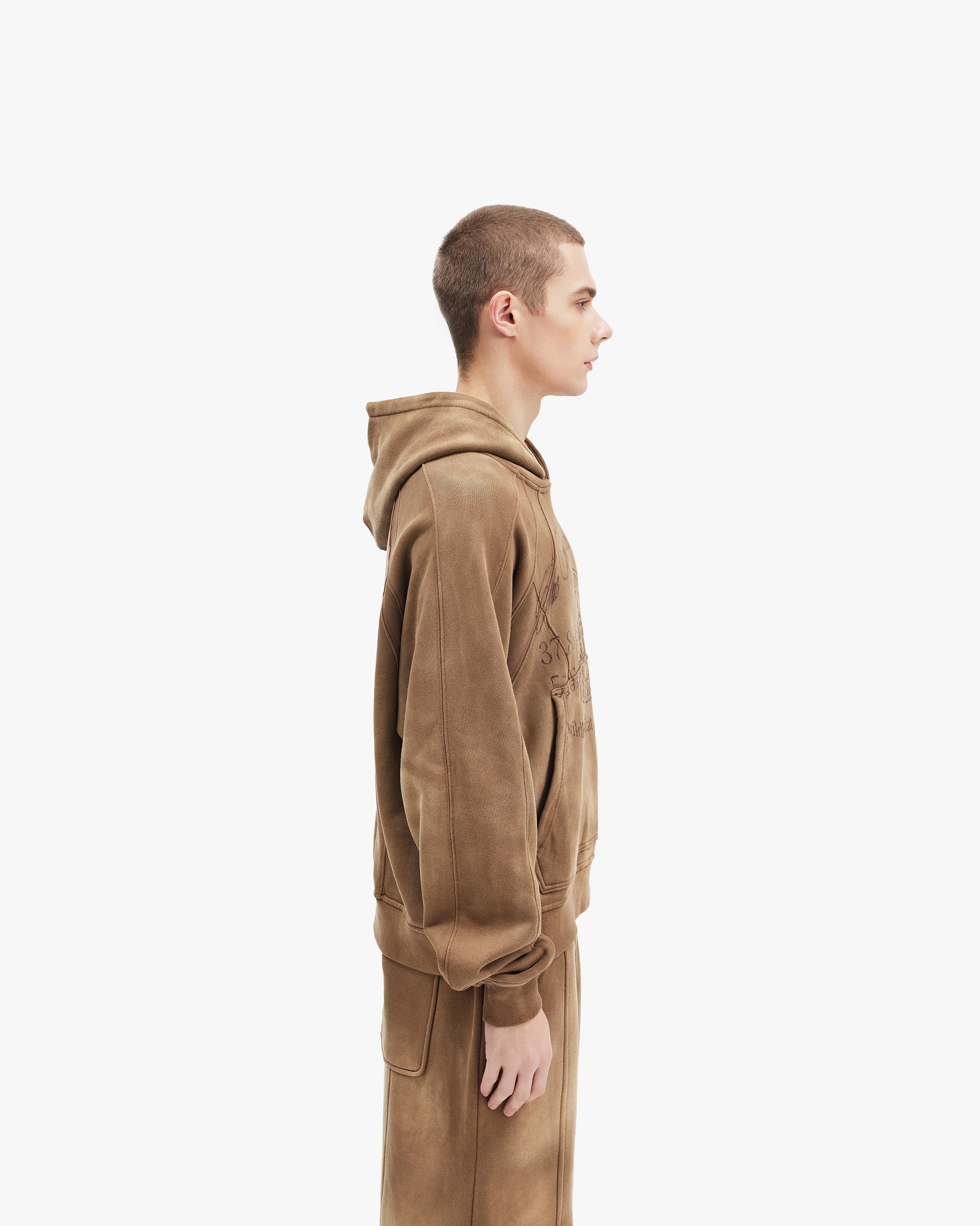 EXPLORER HOODIE BEIGE - Image 5