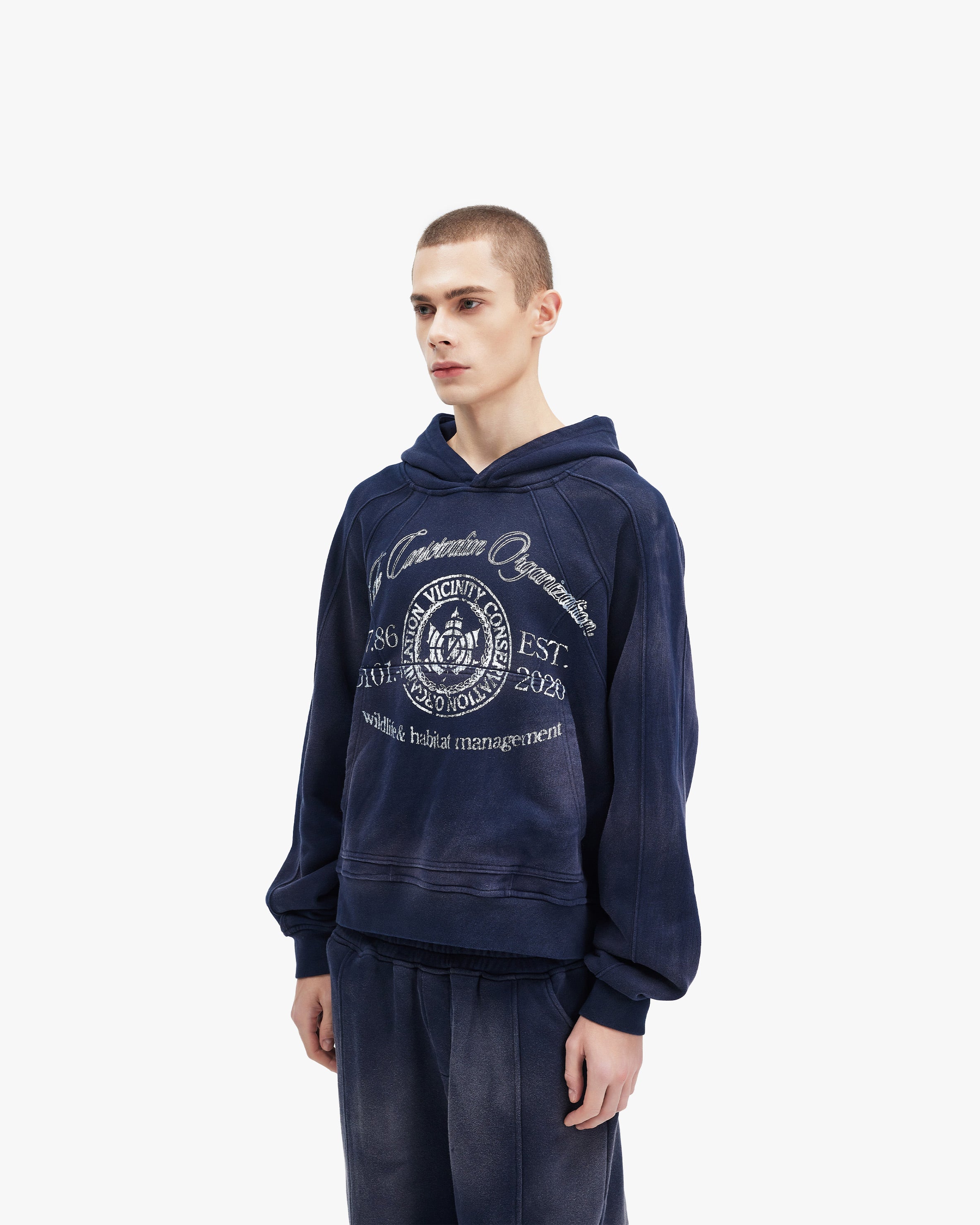 EXPLORER HOODIE NAVY - Image 4