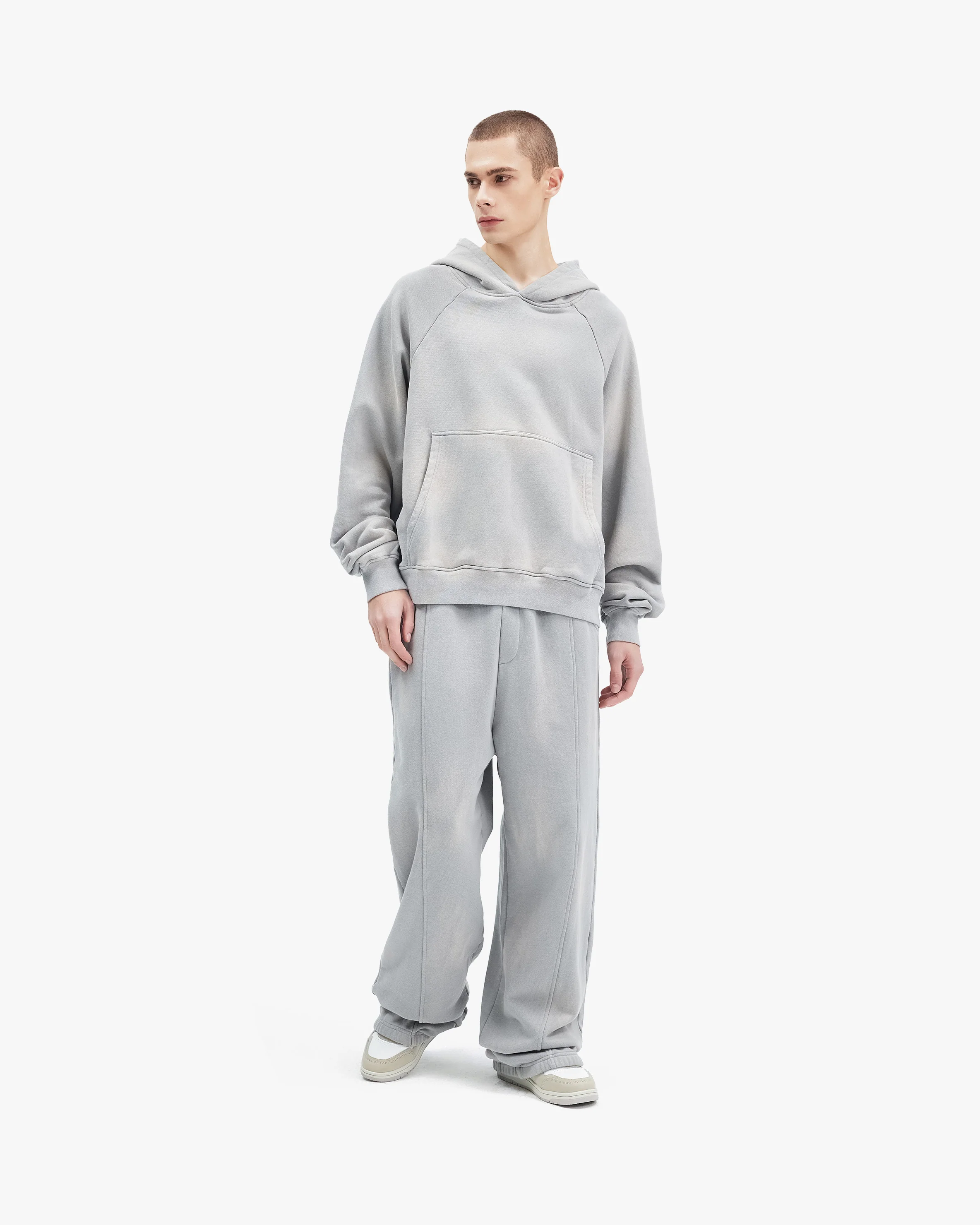 FADED WASH JOGGER GREY - Image 8
