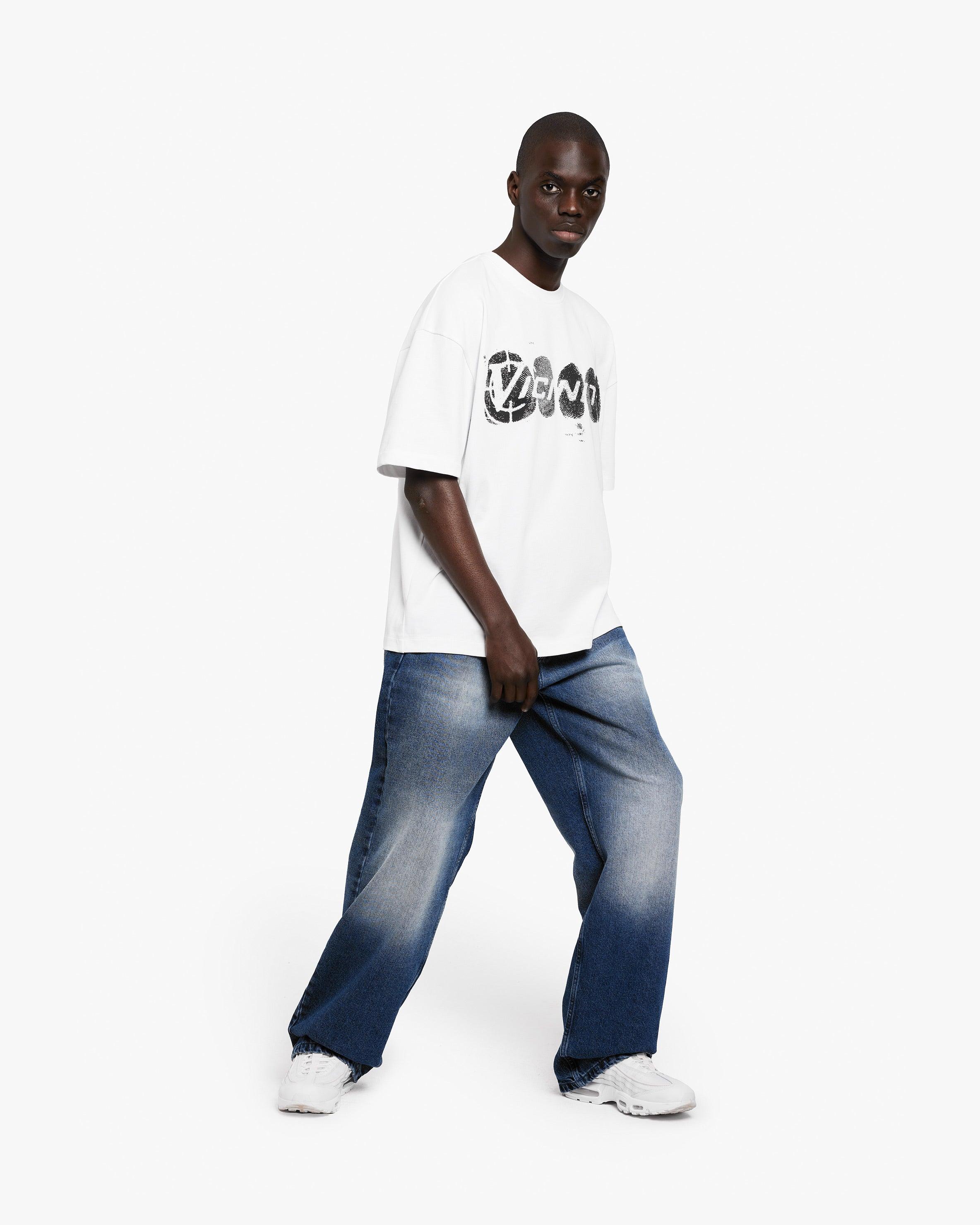 FINGERPRINT TEE WHITE - Image 7