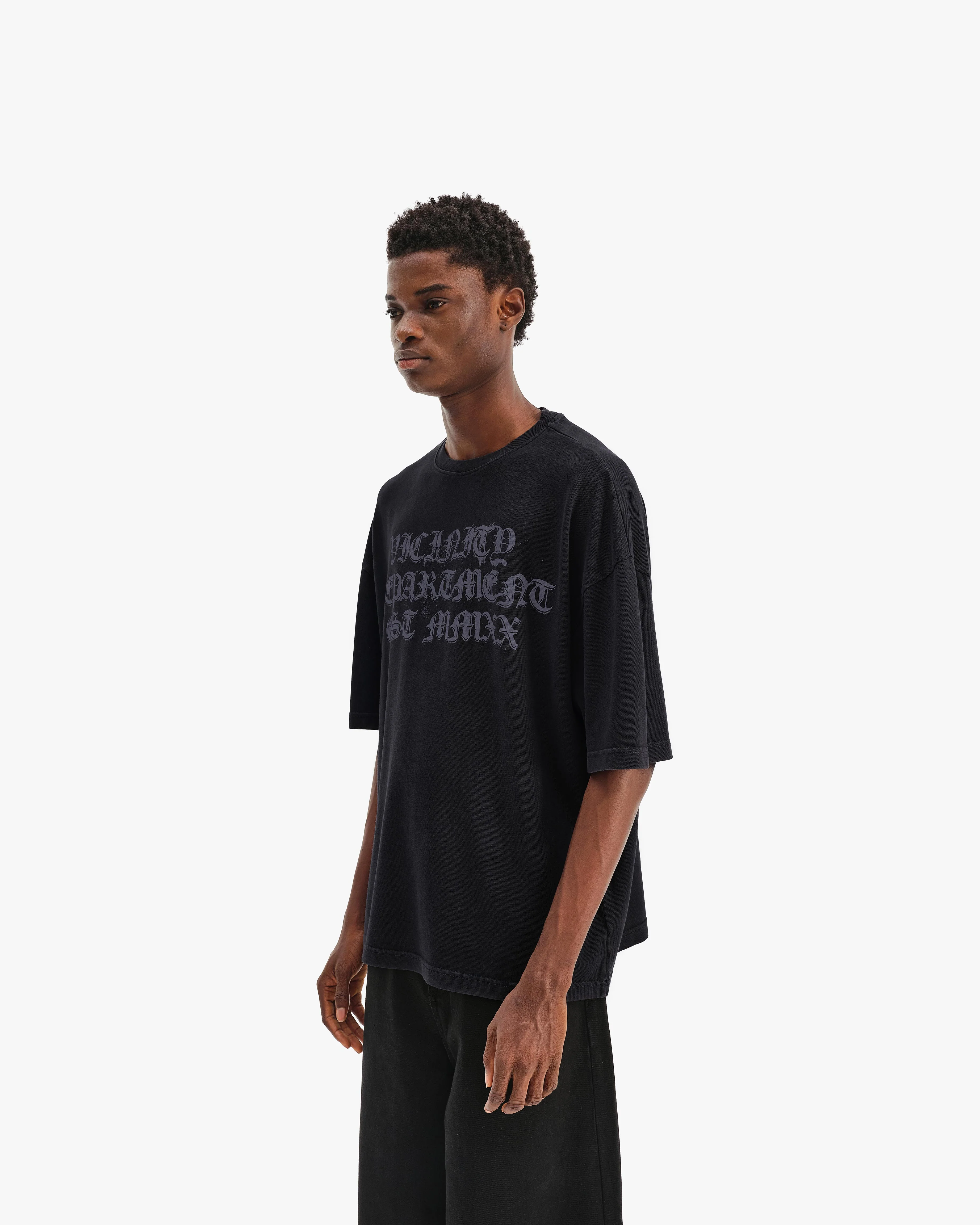 GOTH DEPT TEE VINTAGE BLACK - Image 4