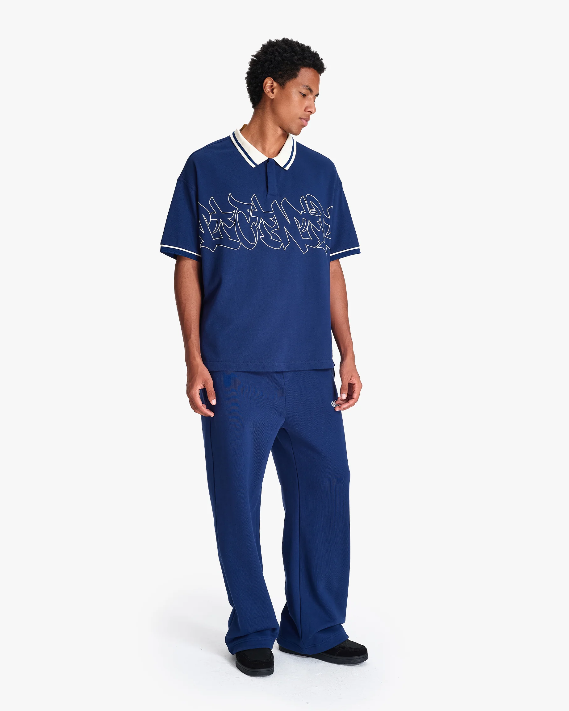 GRAFFITI POLO BLUE - Image 9