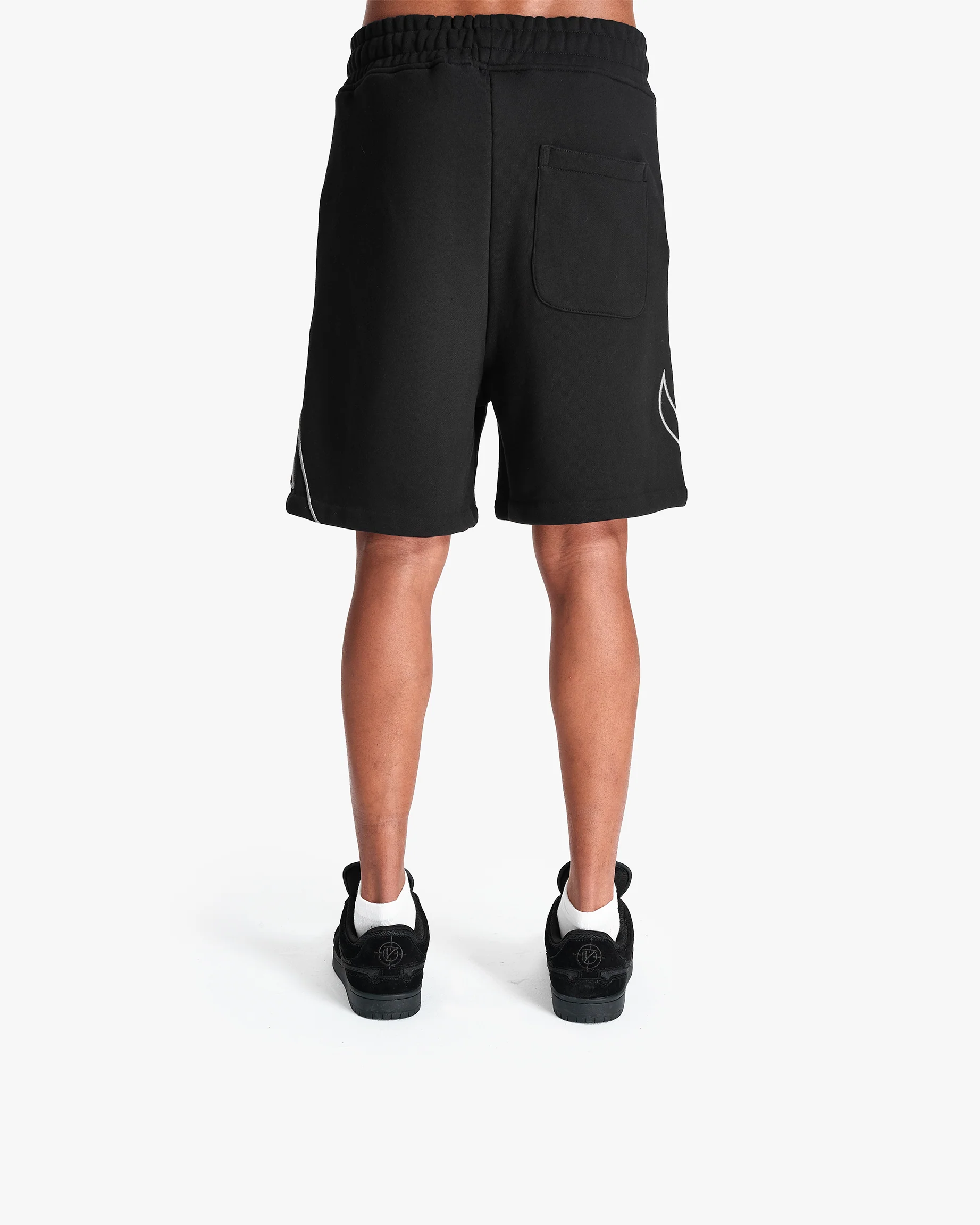 GRAFFITI SHORTS BLACK - Image 6