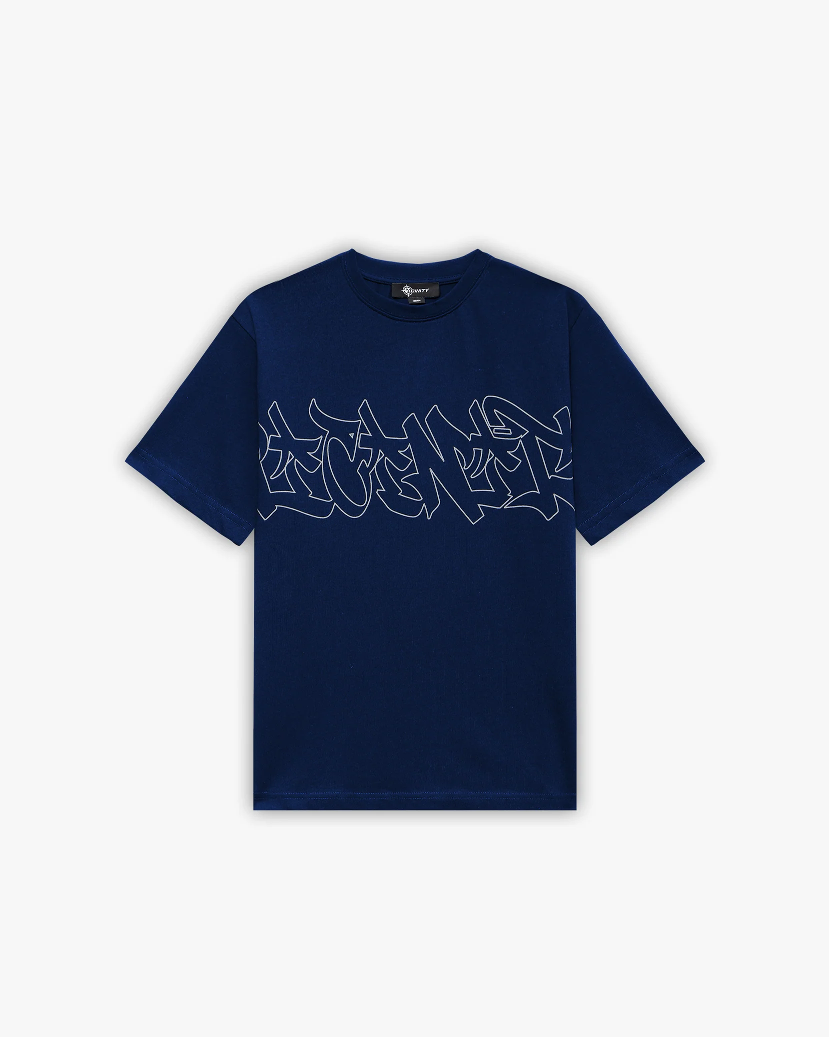 GRAFFITI TEE BLUE