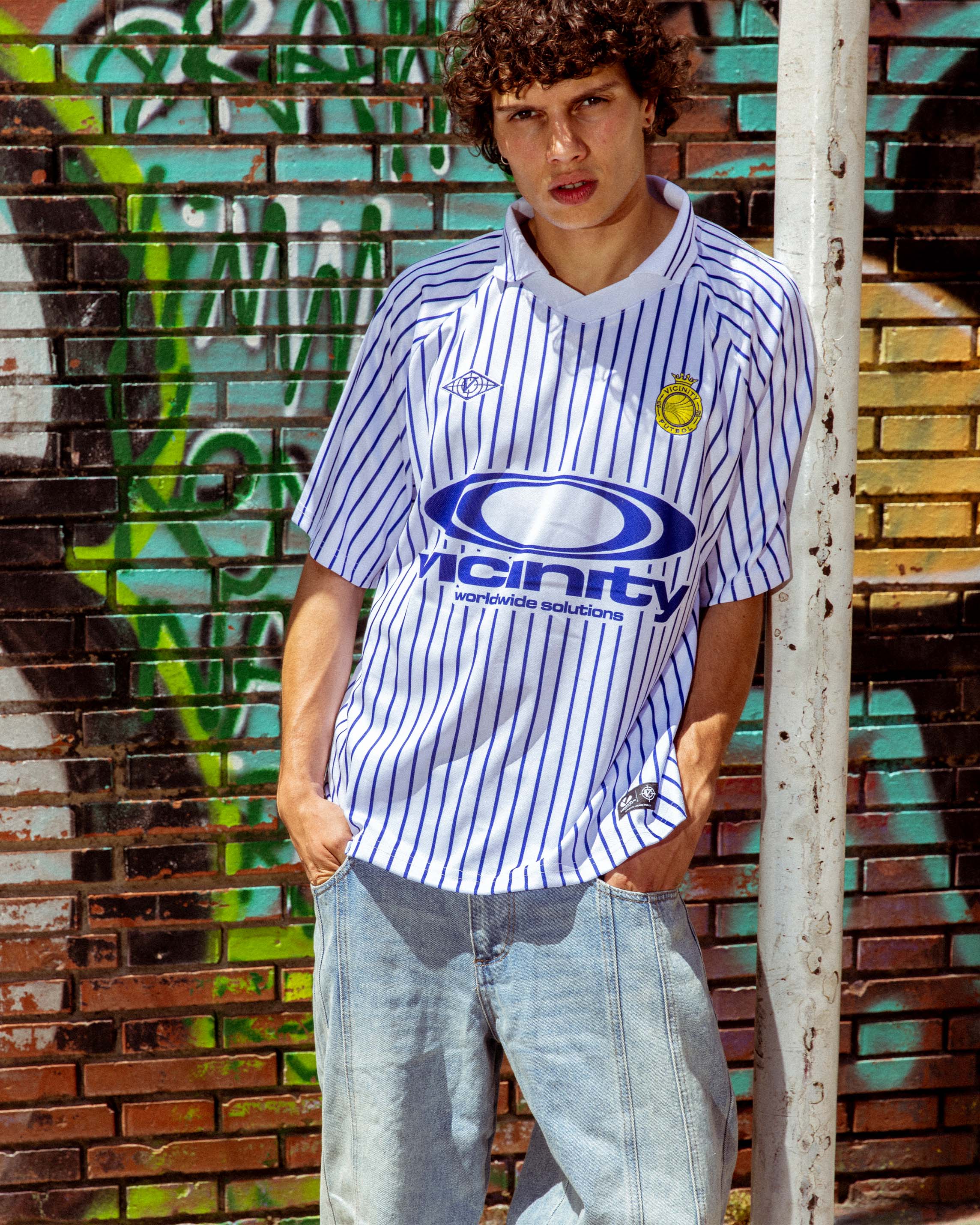 HALA VICI JERSEY WHITE/BLUE - Image 2