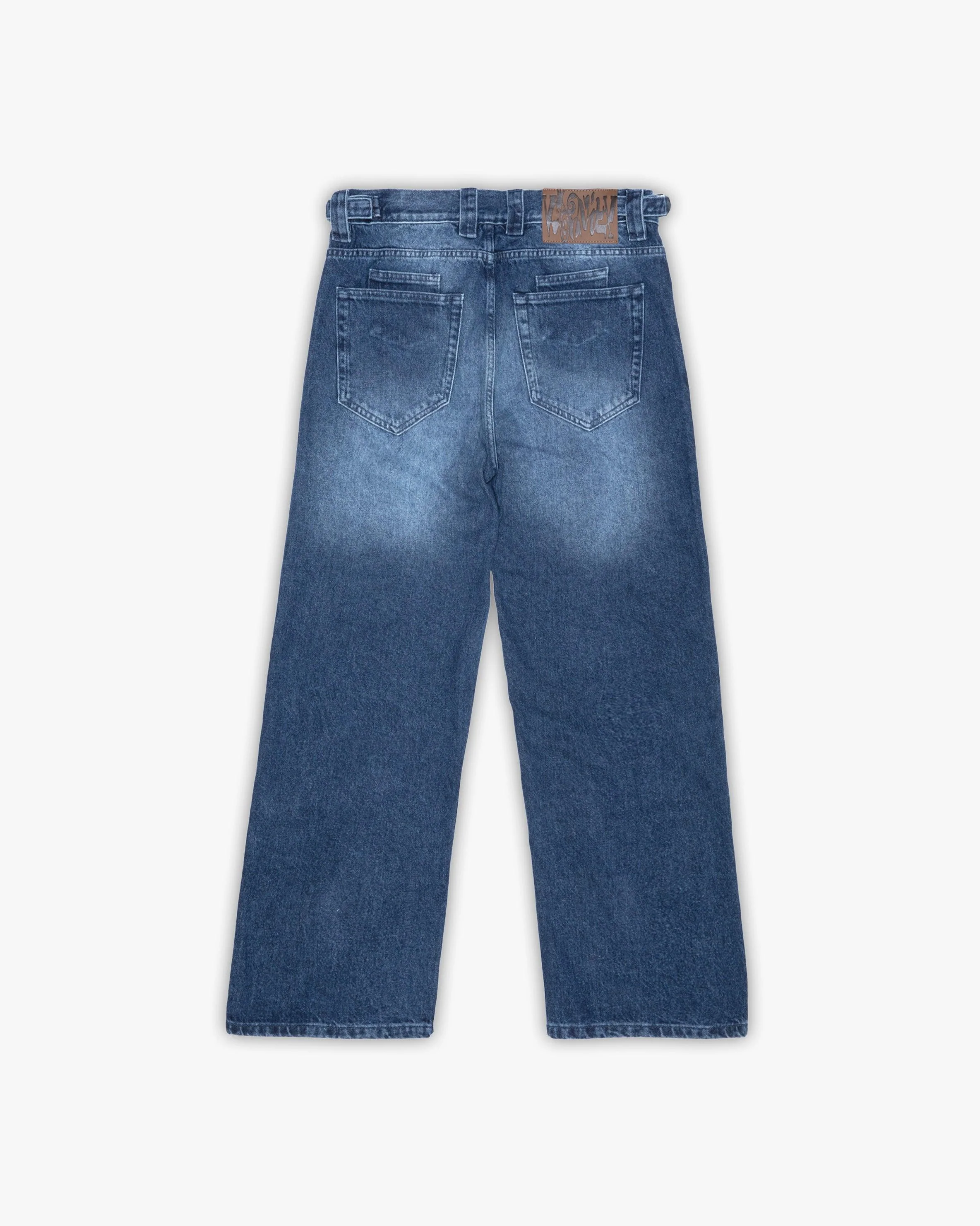 HAVOC DENIM DARK BLUE / WHITE - Image 6