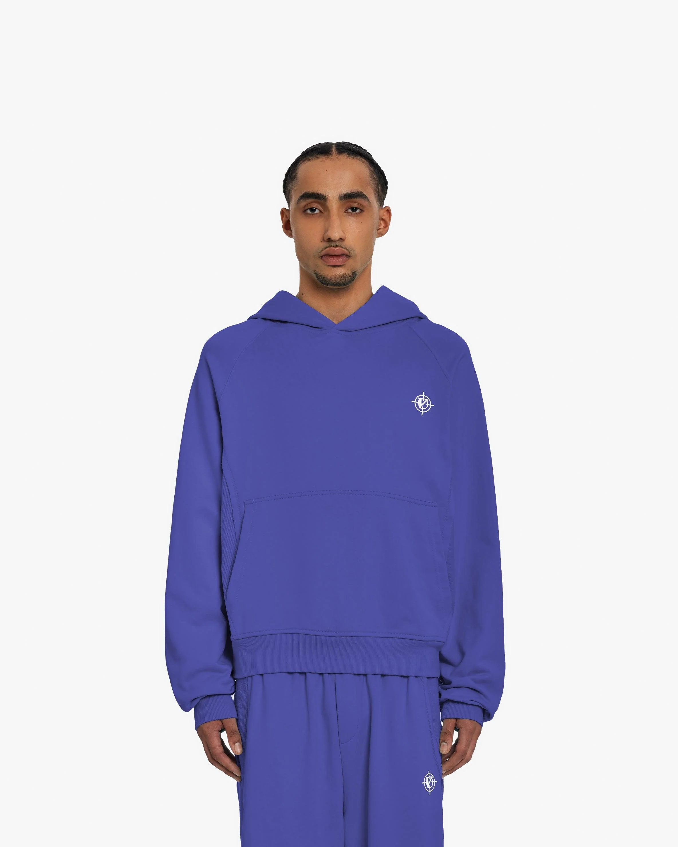 INSIDE OUT HOODIE OCEAN BLUE - Image 2