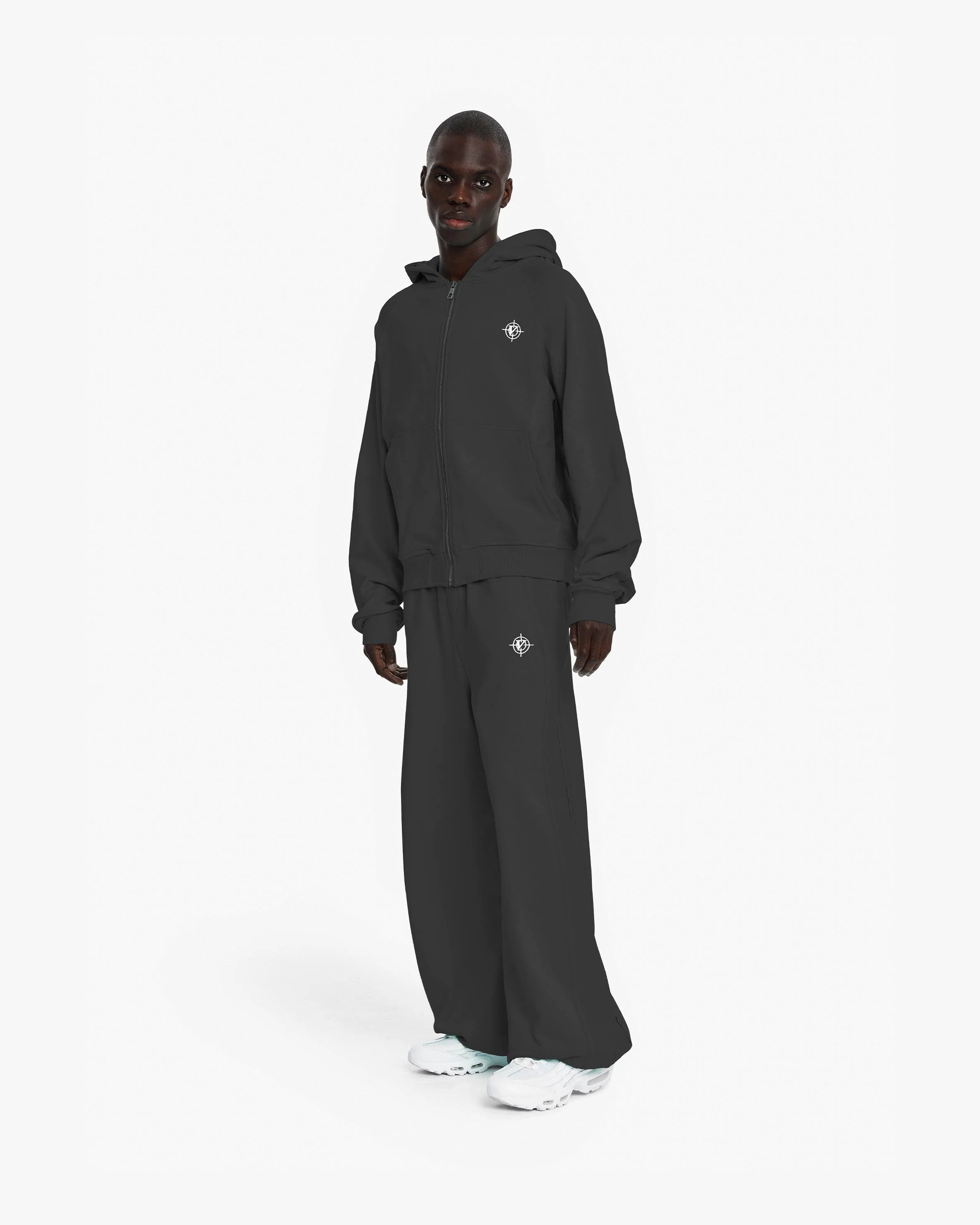 INSIDE OUT ZIP HOODIE ASH GREY - Image 7