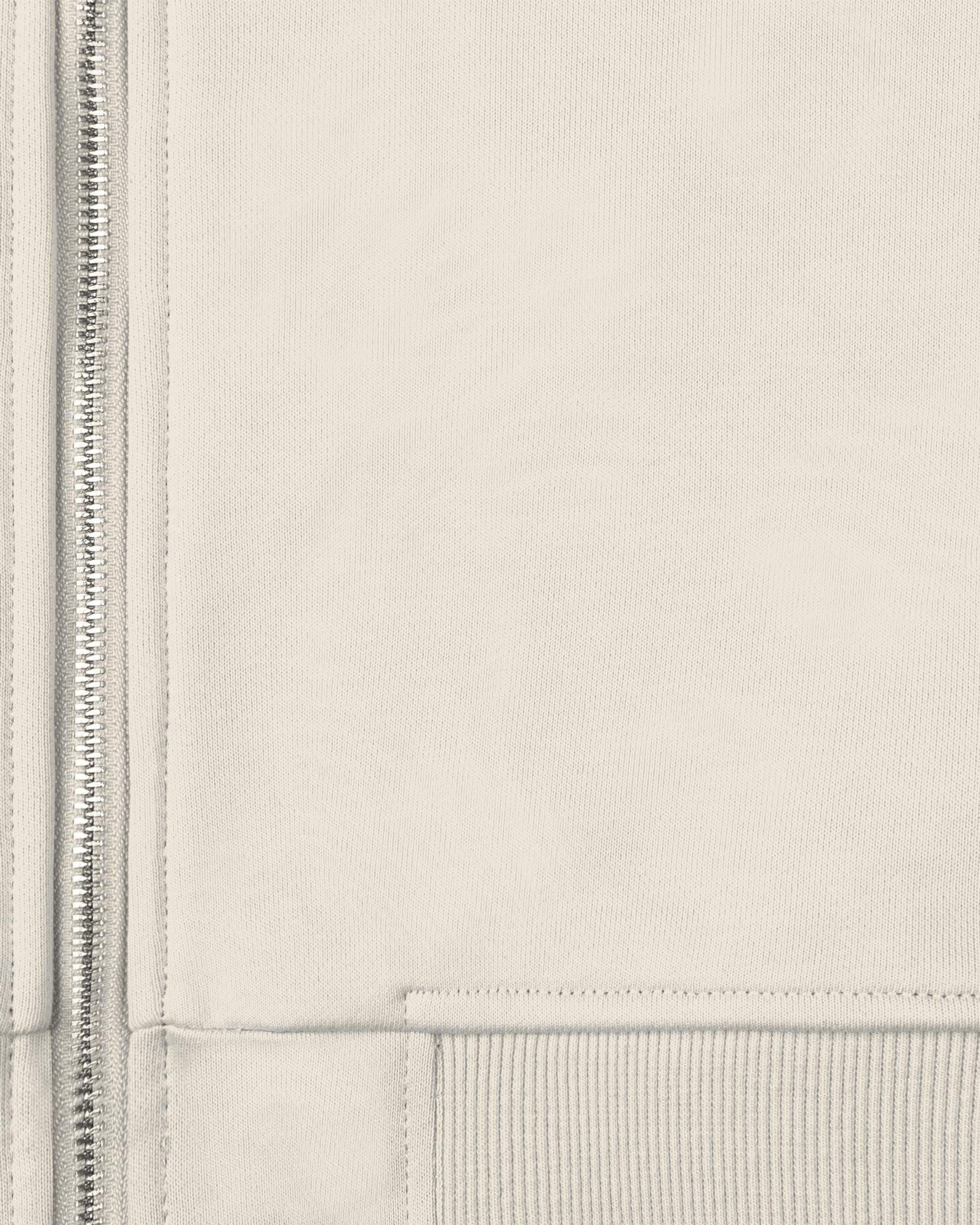 INSIDE OUT ZIP HOODIE BEIGE (OLD SIZING) - Image 8