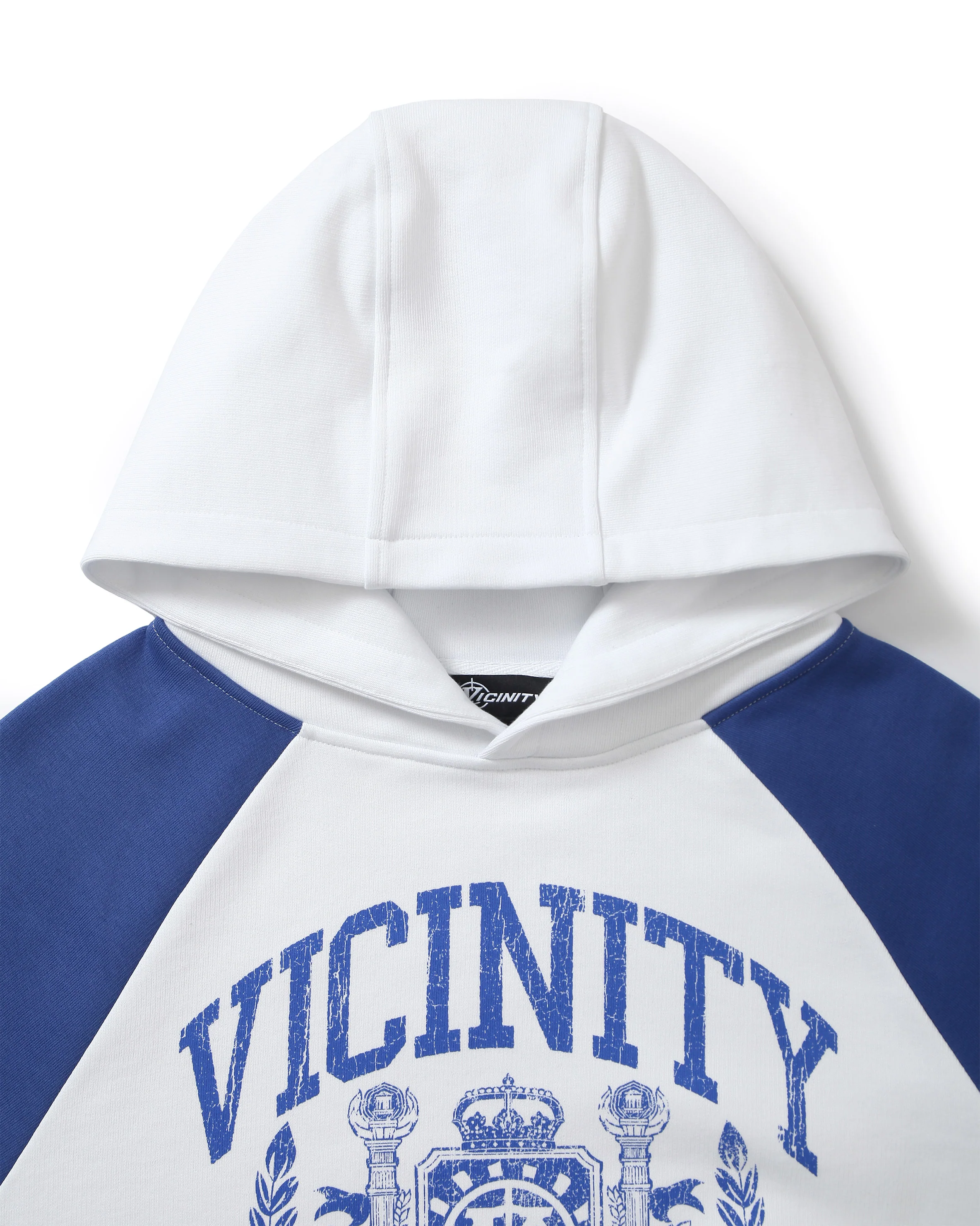 INSTITUTE HOODIE WHITE/BLUE - Image 10