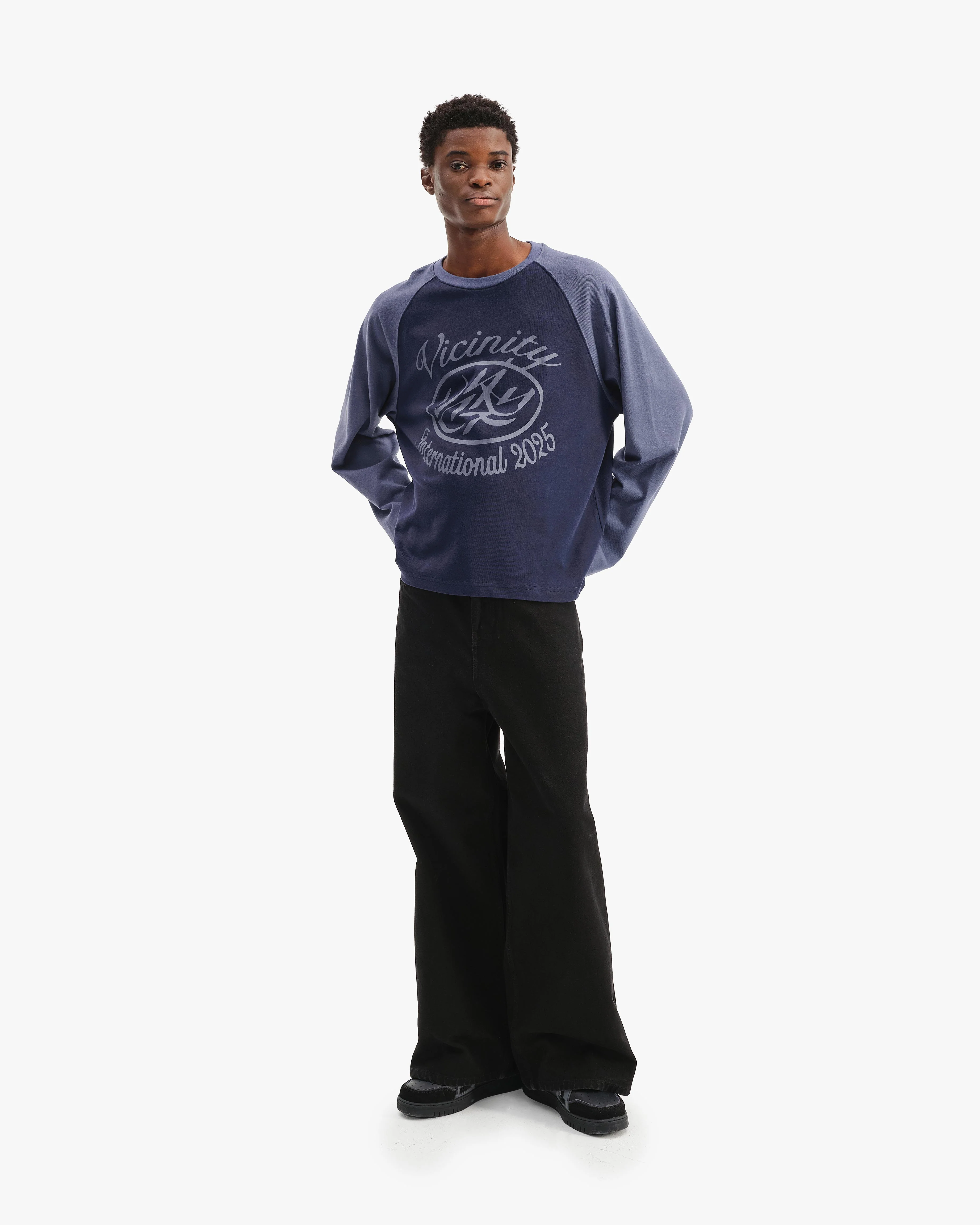 INTERNATIONAL LONGSLEEVE BLUE - Image 8