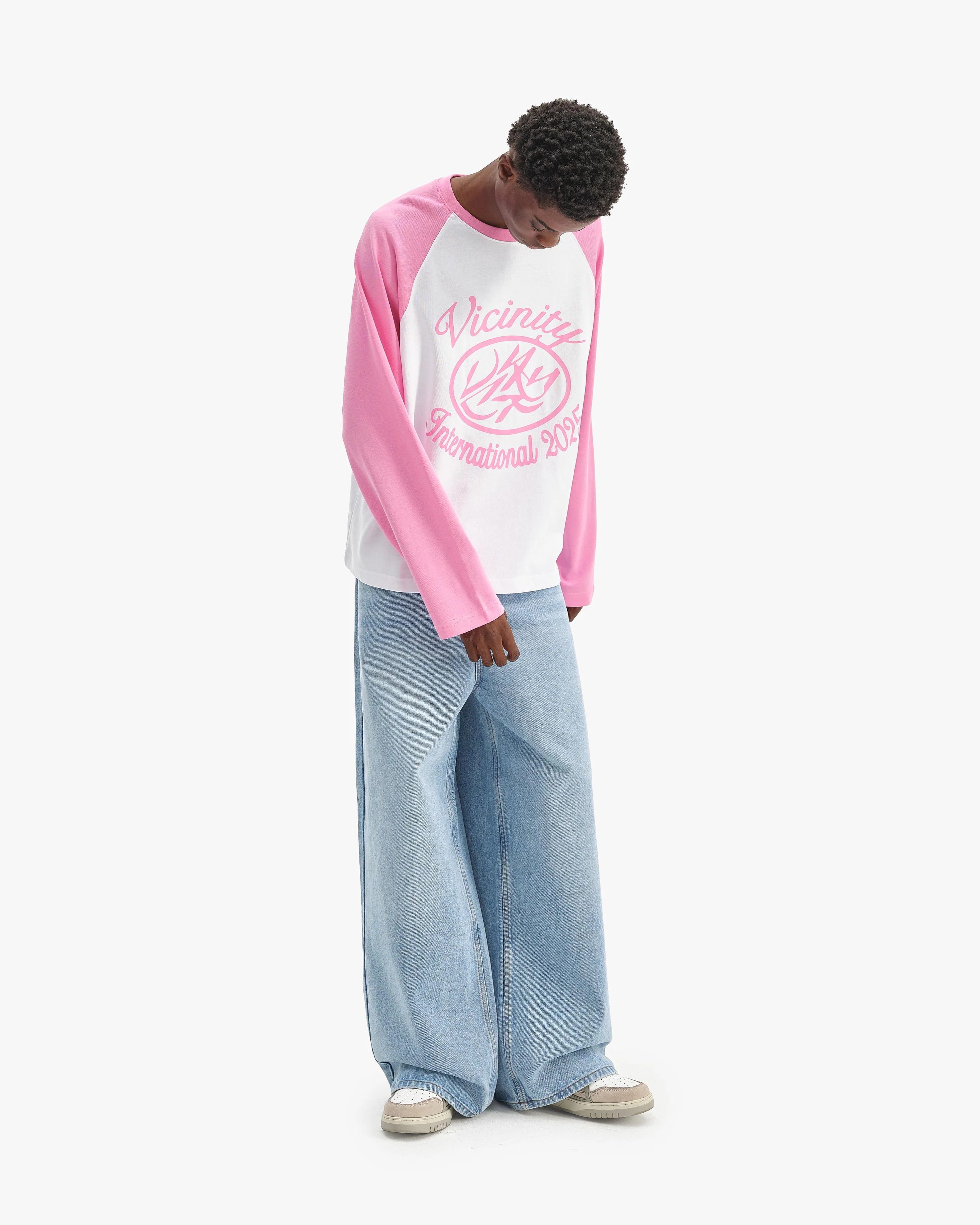 INTERNATIONAL LONGSLEEVE WHITE/PINK - Image 8