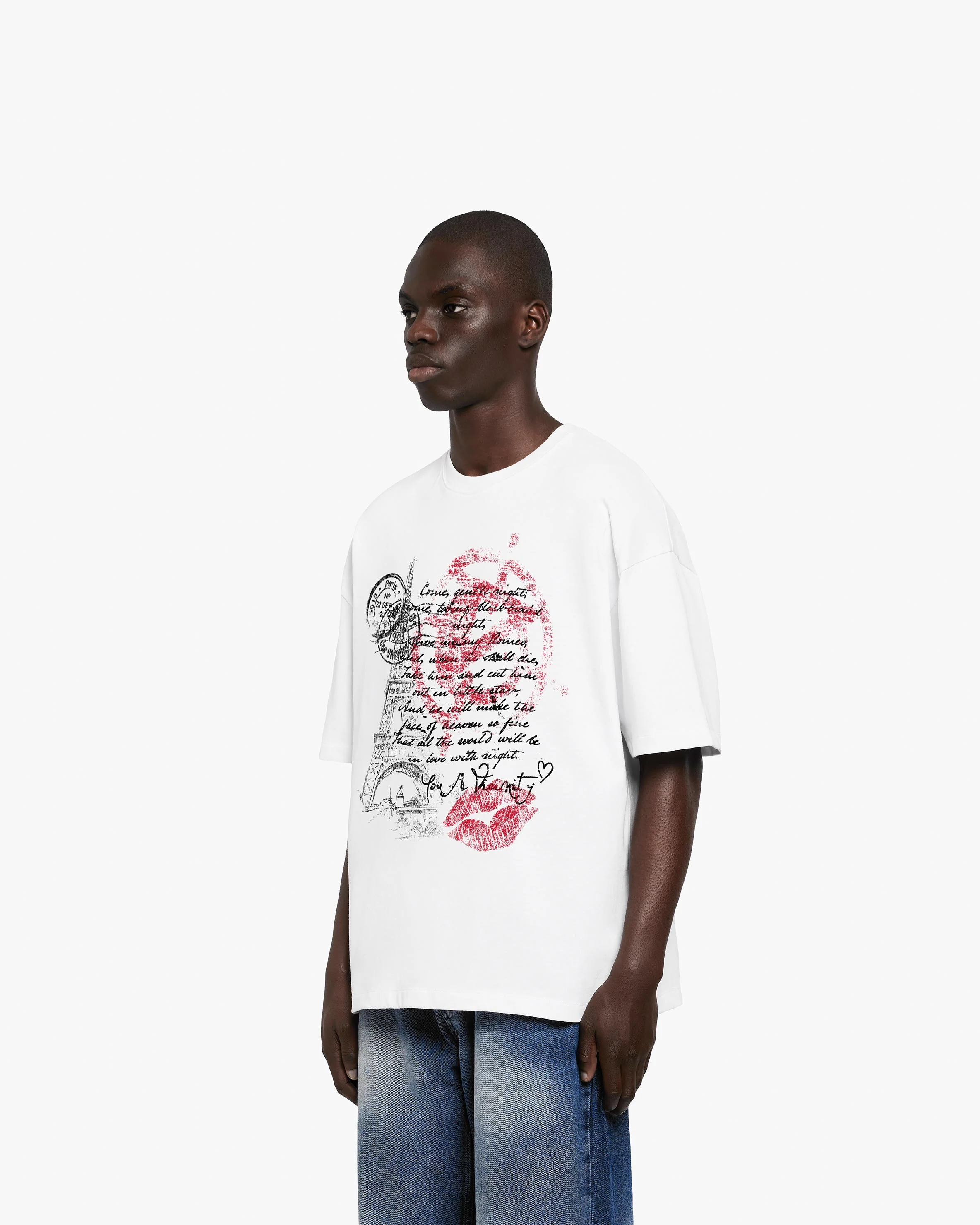 LOVE LETTER TEE WHITE - Image 3