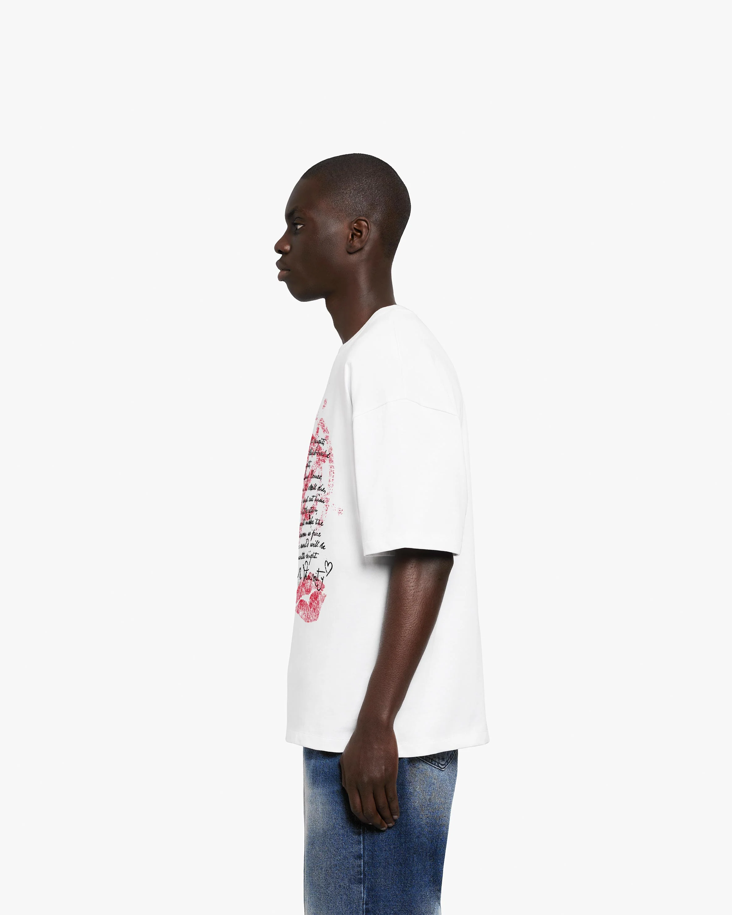 LOVE LETTER TEE WHITE - Image 4