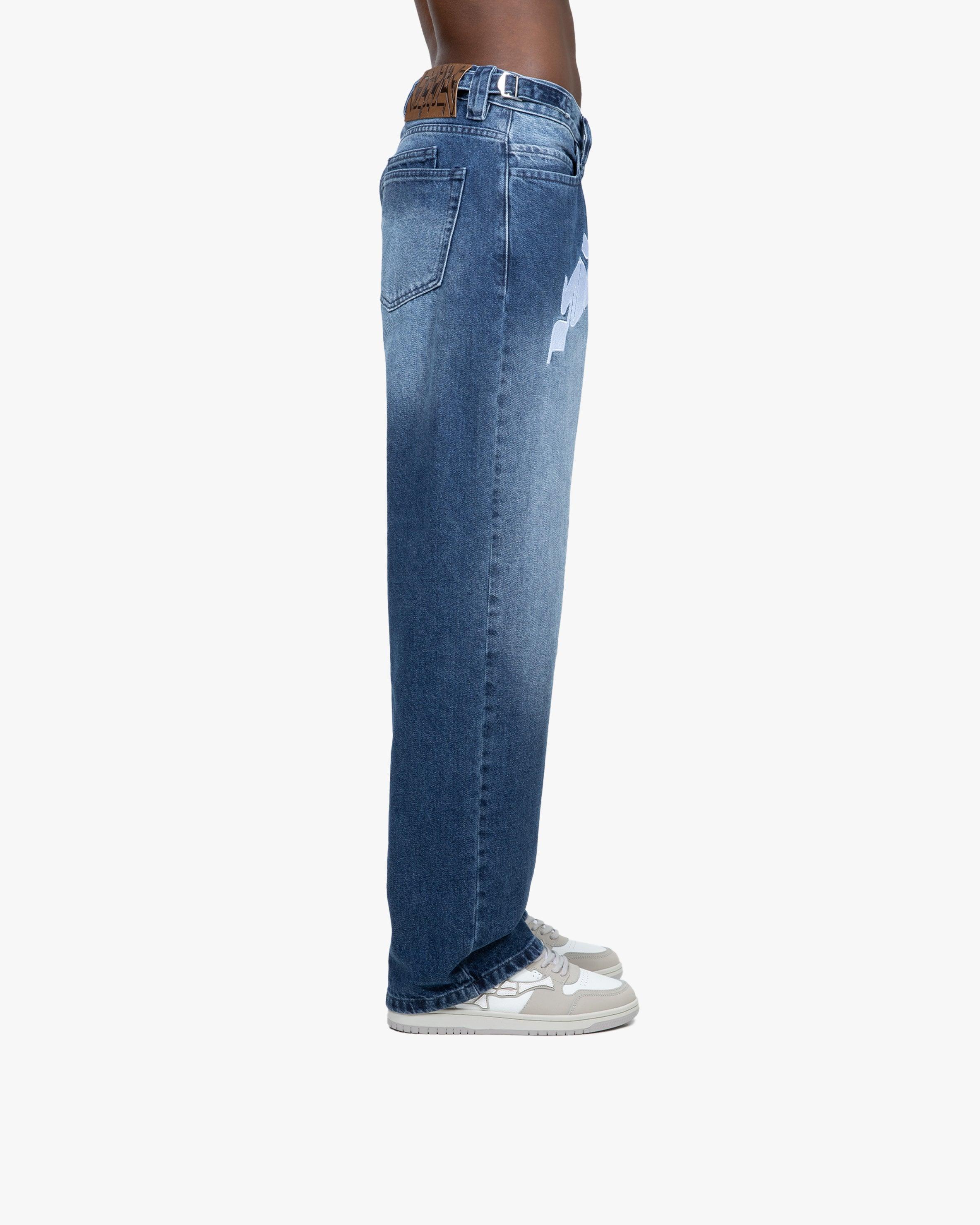 MIRAGE DENIM DARK BLUE / WHITE - Image 3