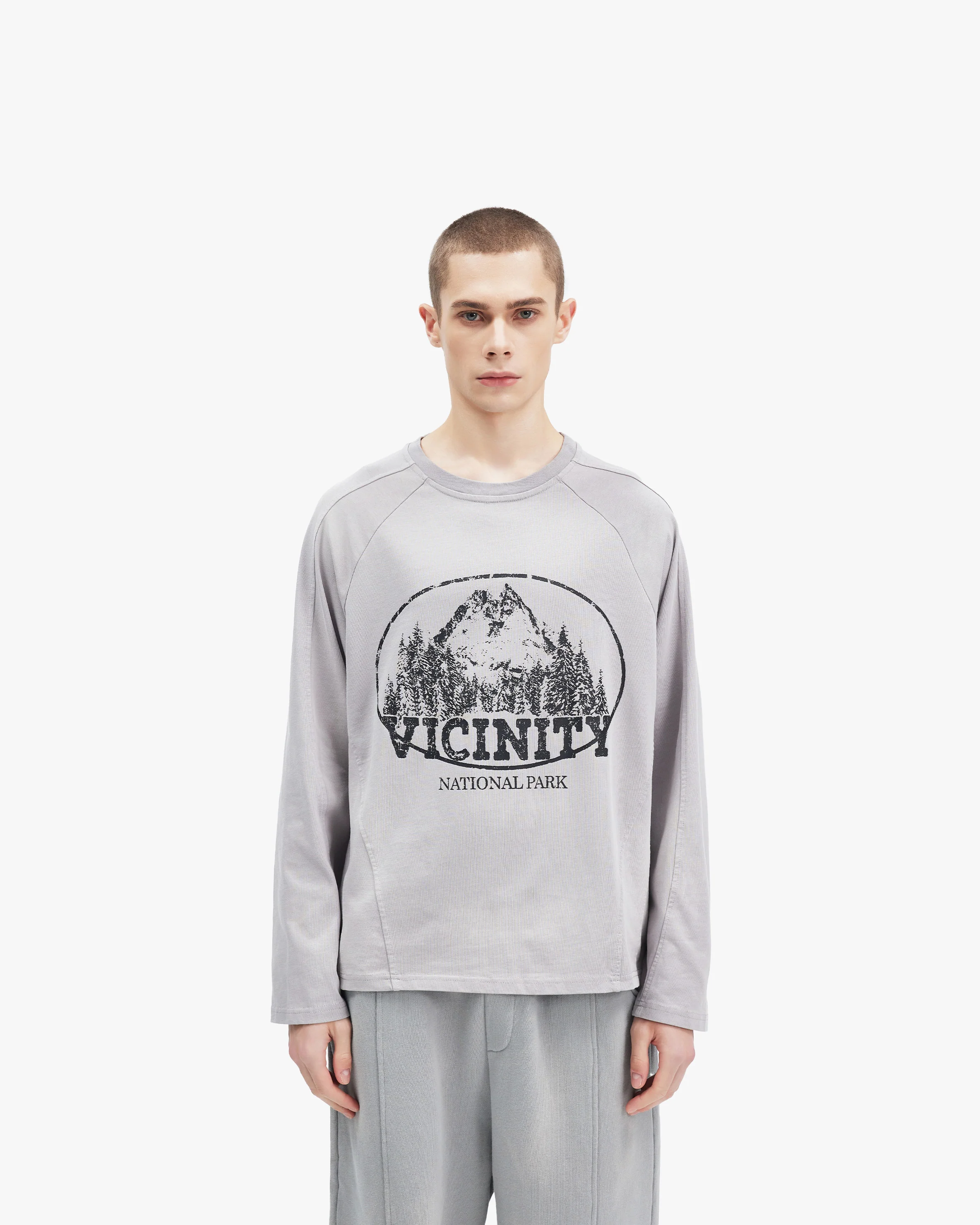 MOUNTAIN LONGSLEEVE GREY - Image 2
