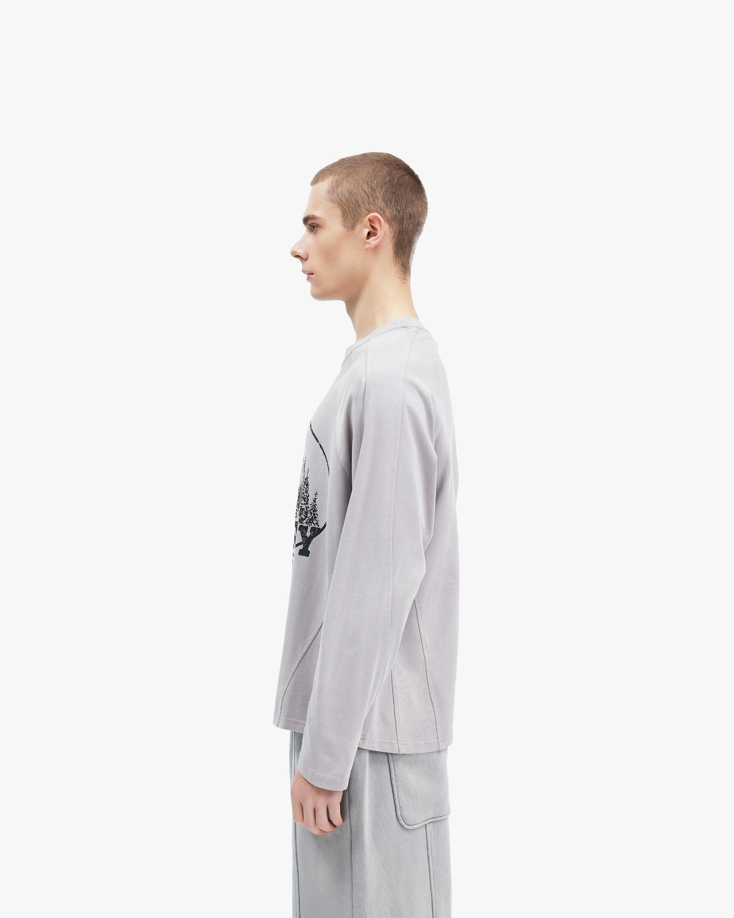 MOUNTAIN LONGSLEEVE GREY - Image 5