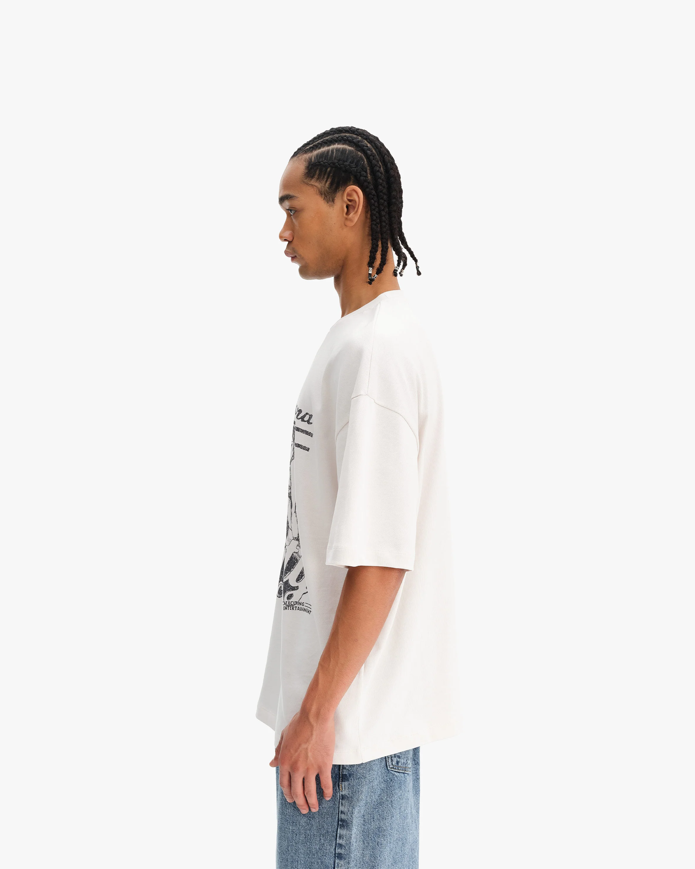 NIGHTCLUB TEE BEIGE - Image 4