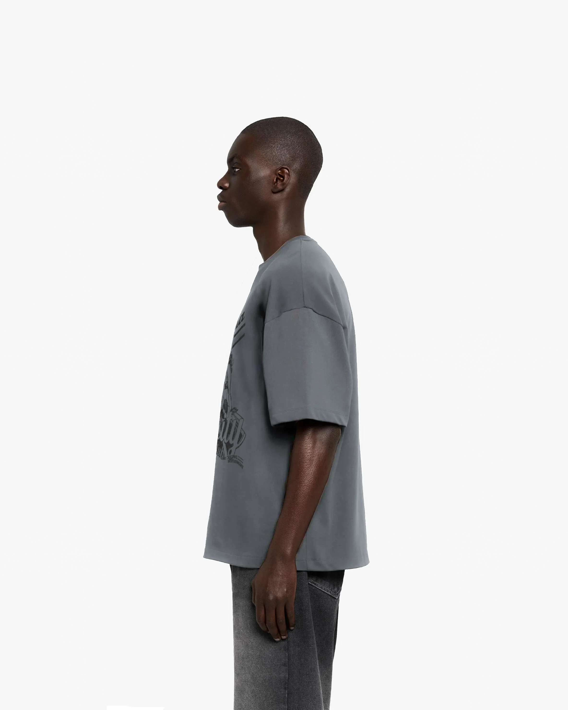 NIGHTCLUB TEE DARK GREY - Image 4