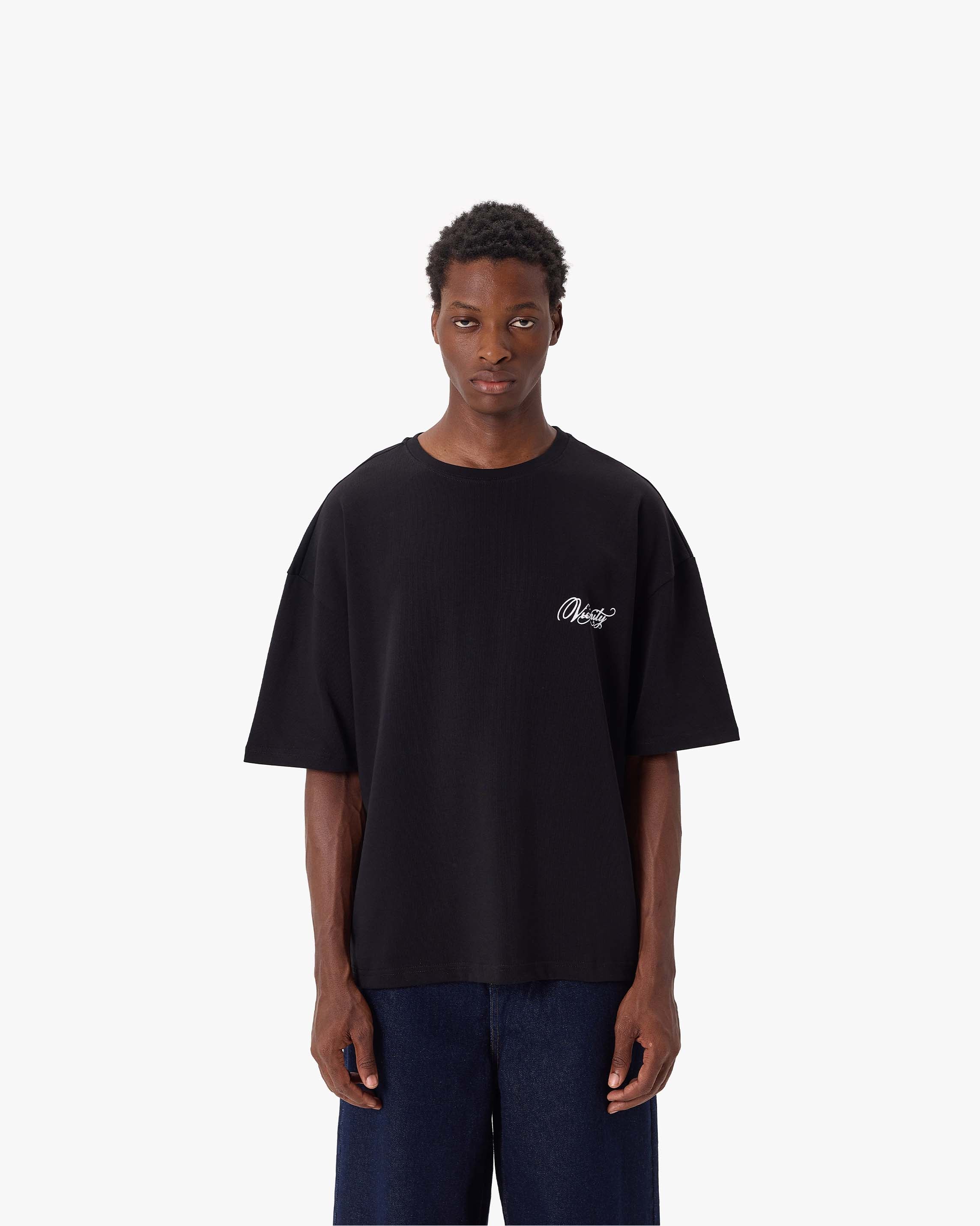 ORNAMENT TEE BLACK - Image 2