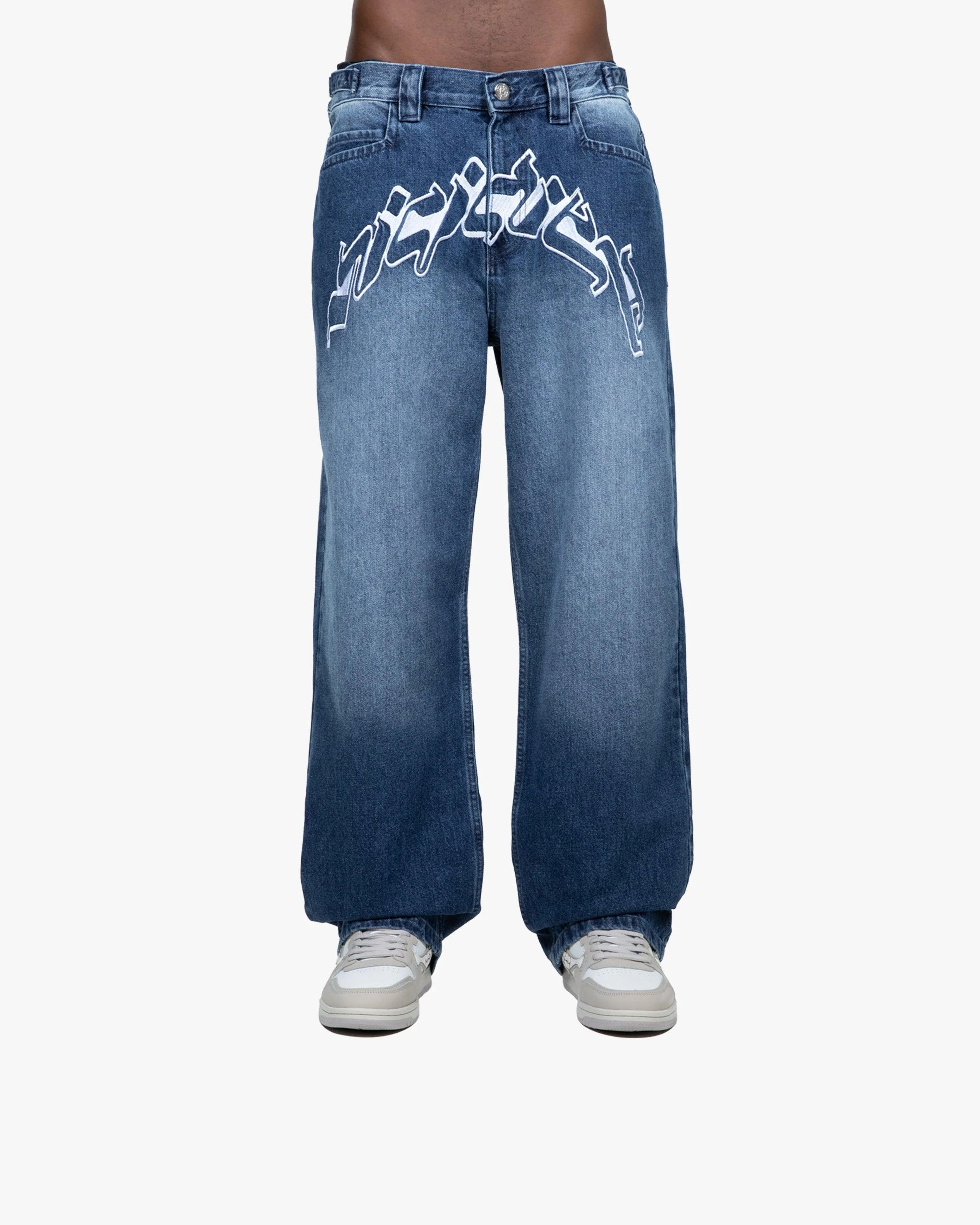 OUTLINED MIRAGE DENIM DARK BLUE / WHITE - Image 2