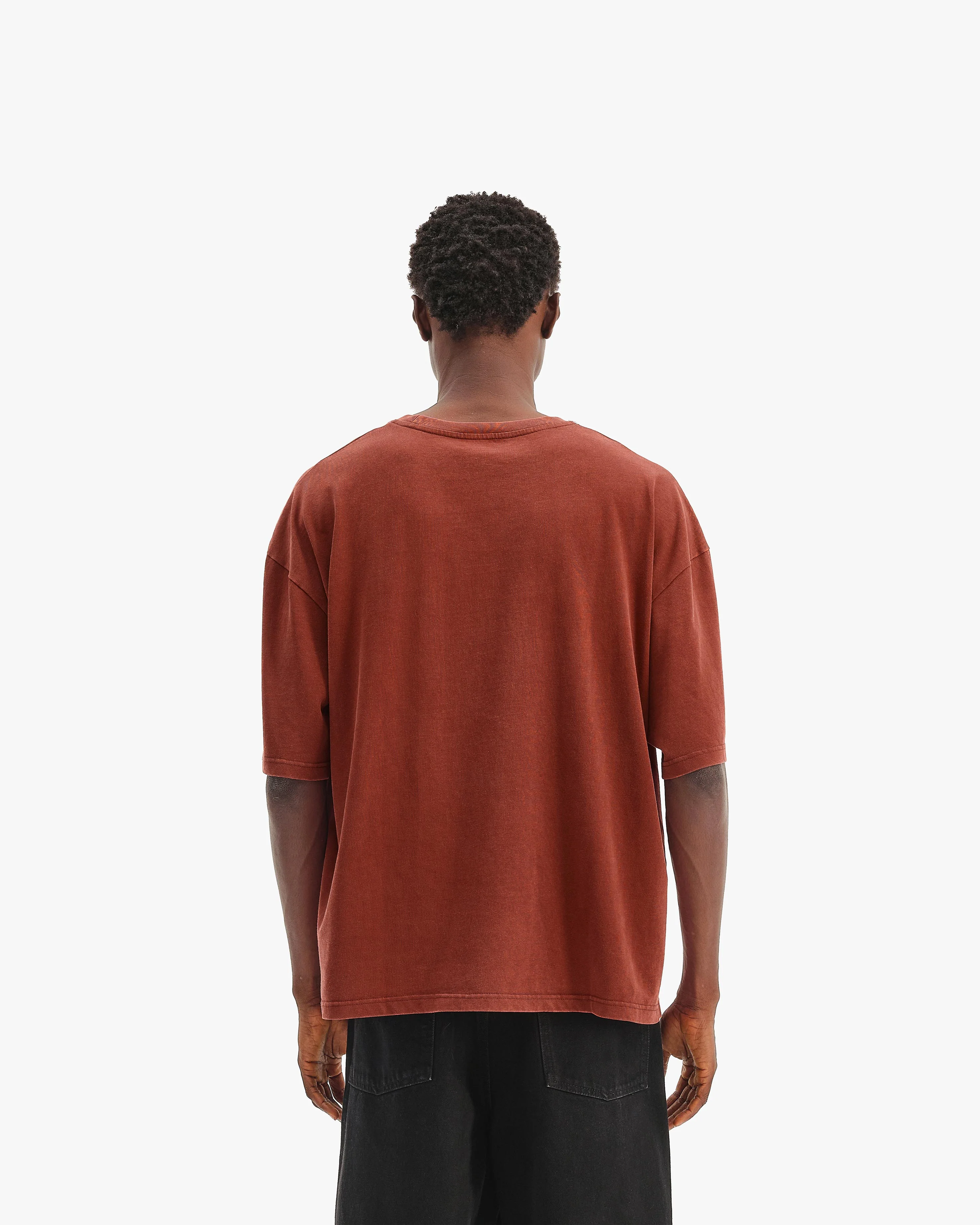 PASSPORT TEE WASHED RED - Image 6