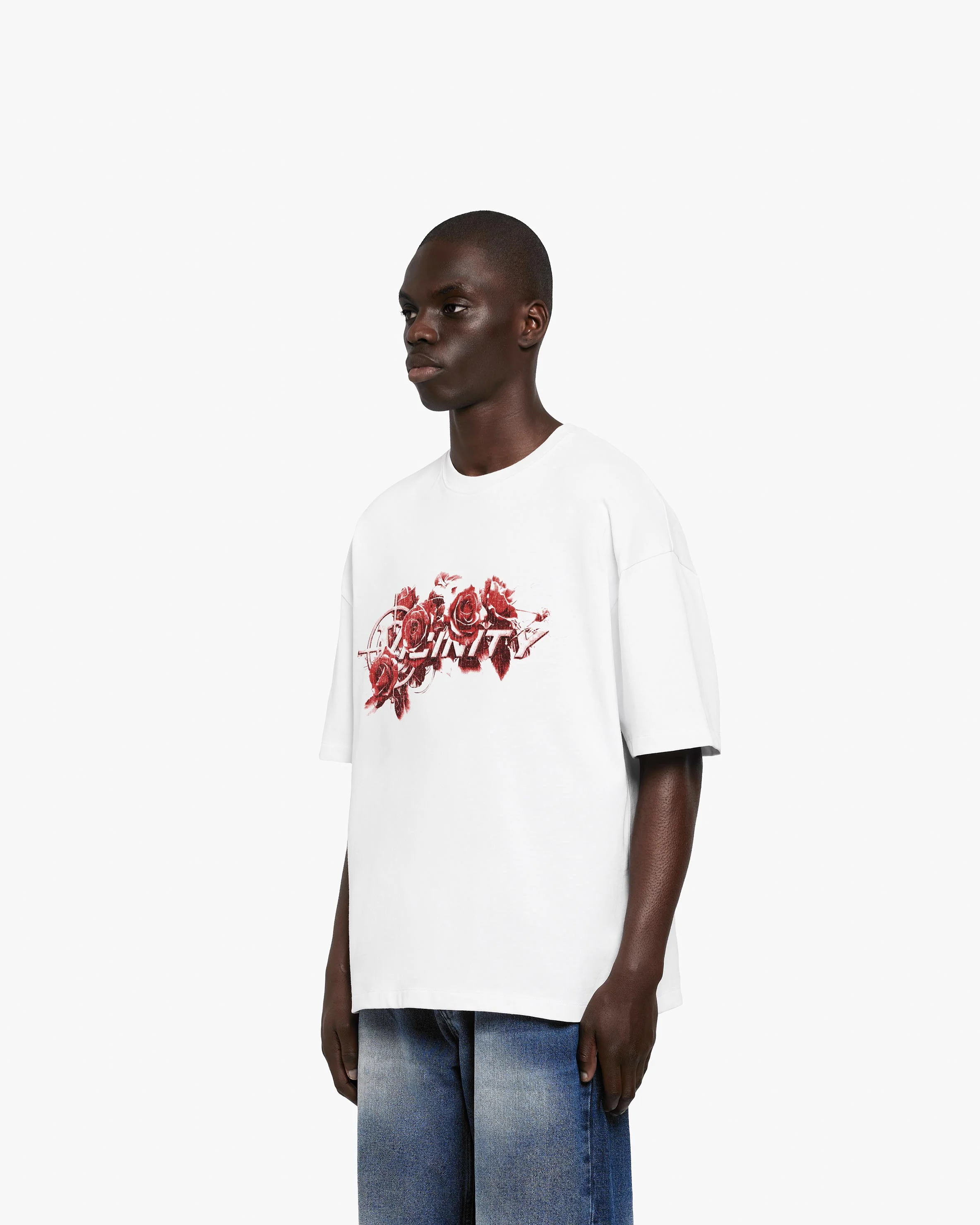 ROSE LOGO TEE WHITE - Image 3