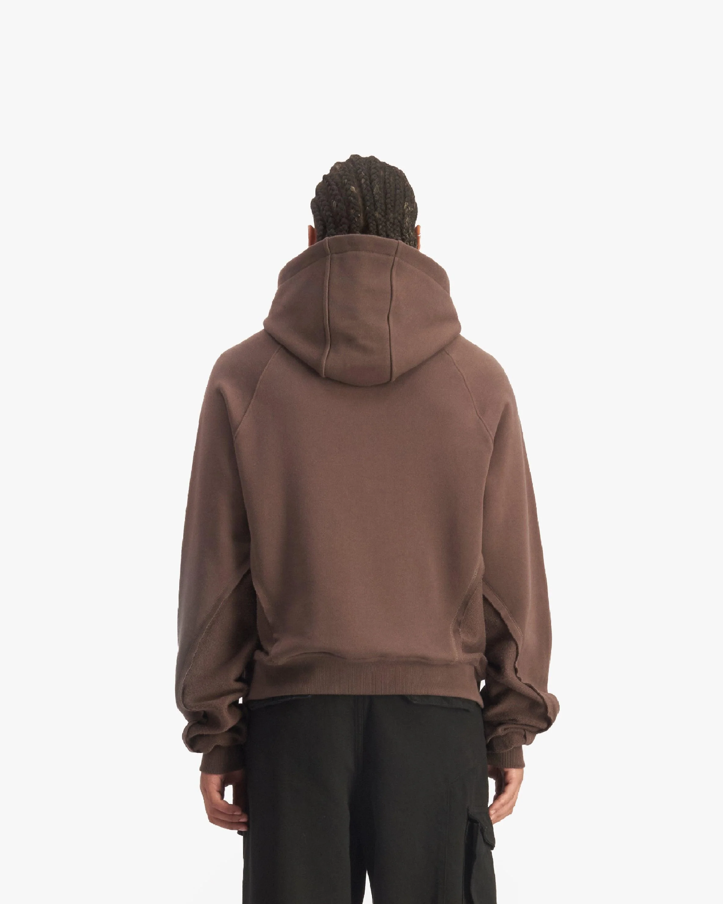 SHOOTING HOUSE HOODIE BROWN - Image 5