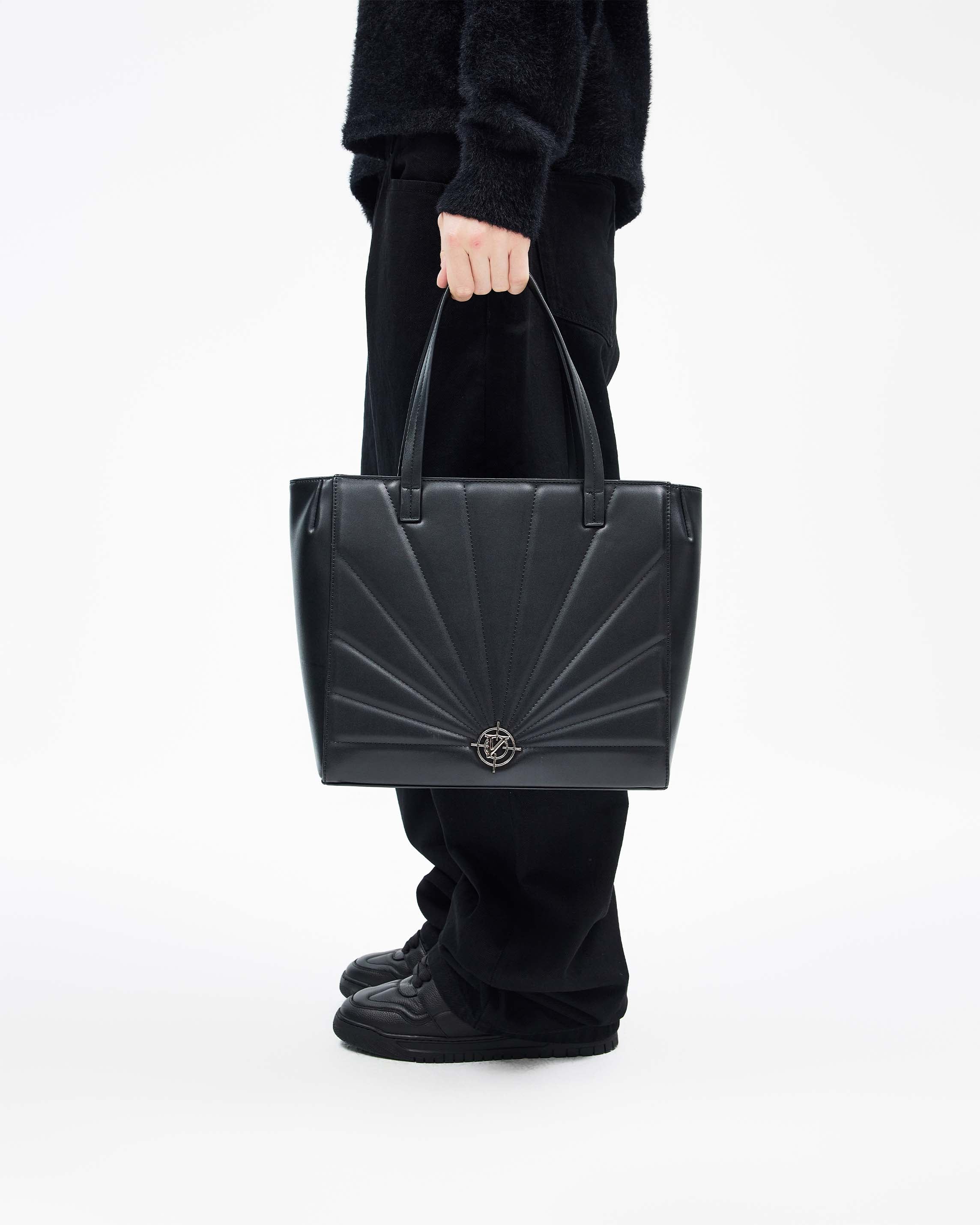 SHOPPER BAG - BLACK - Image 2