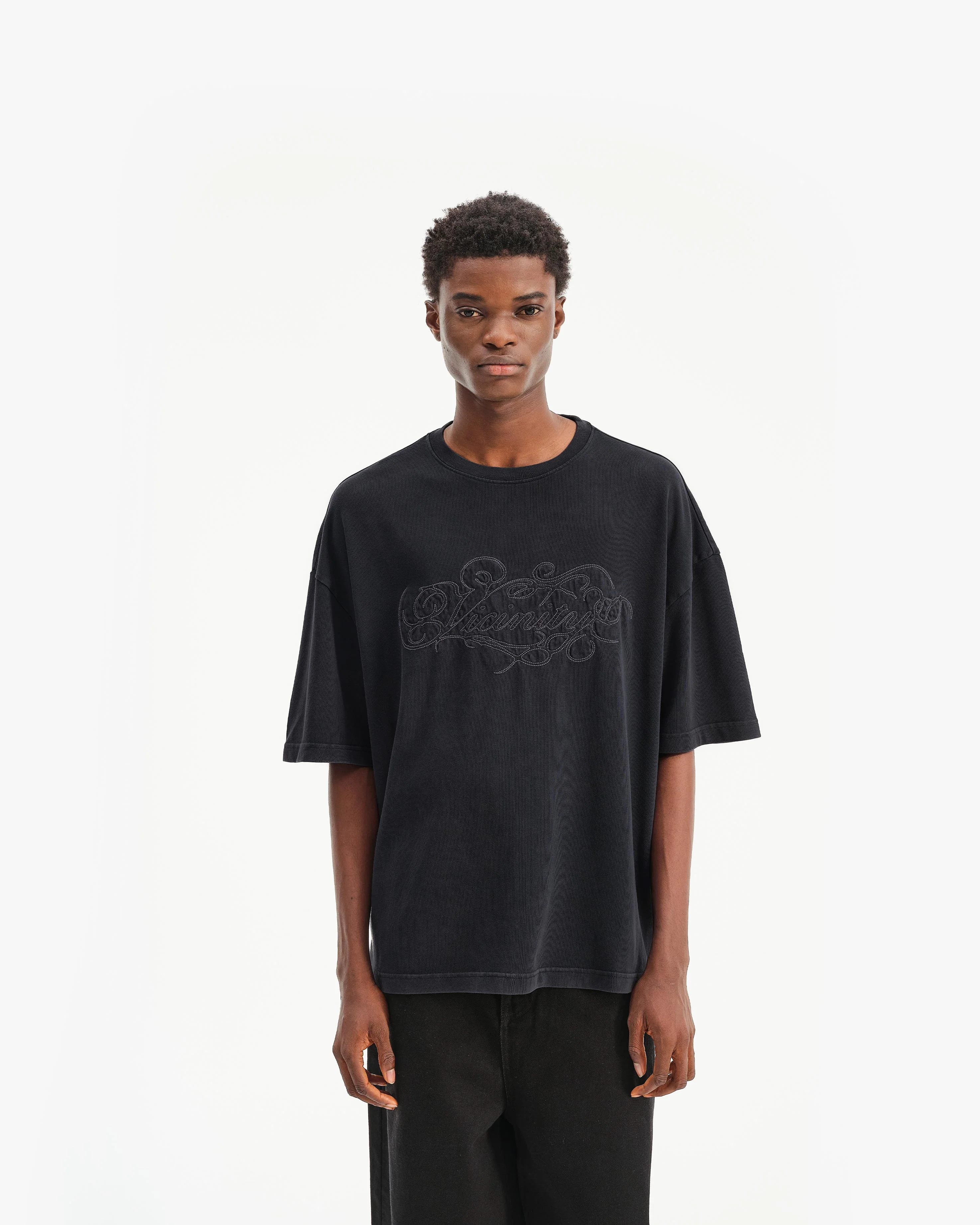 SIGNATURE TEE VINTAGE BLACK - Image 3