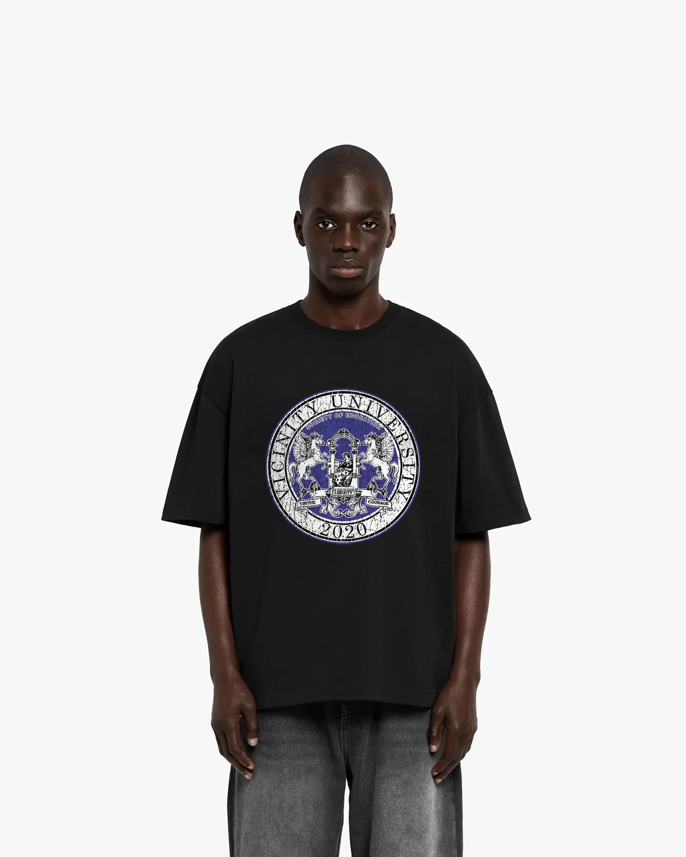 SOCIETY TEE BLACK - Image 2