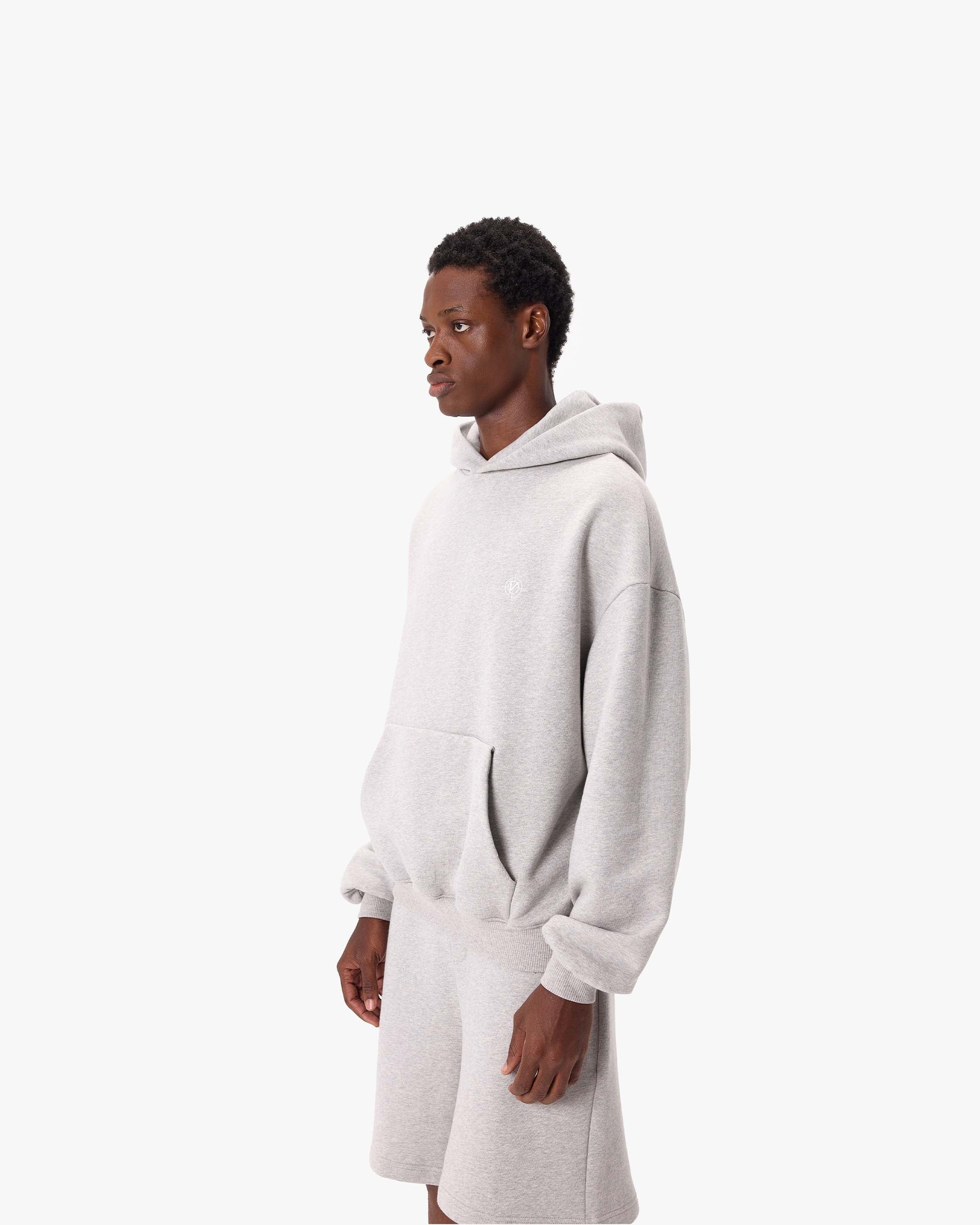 SOFTS HOODIE GREY MELANGE - Image 3