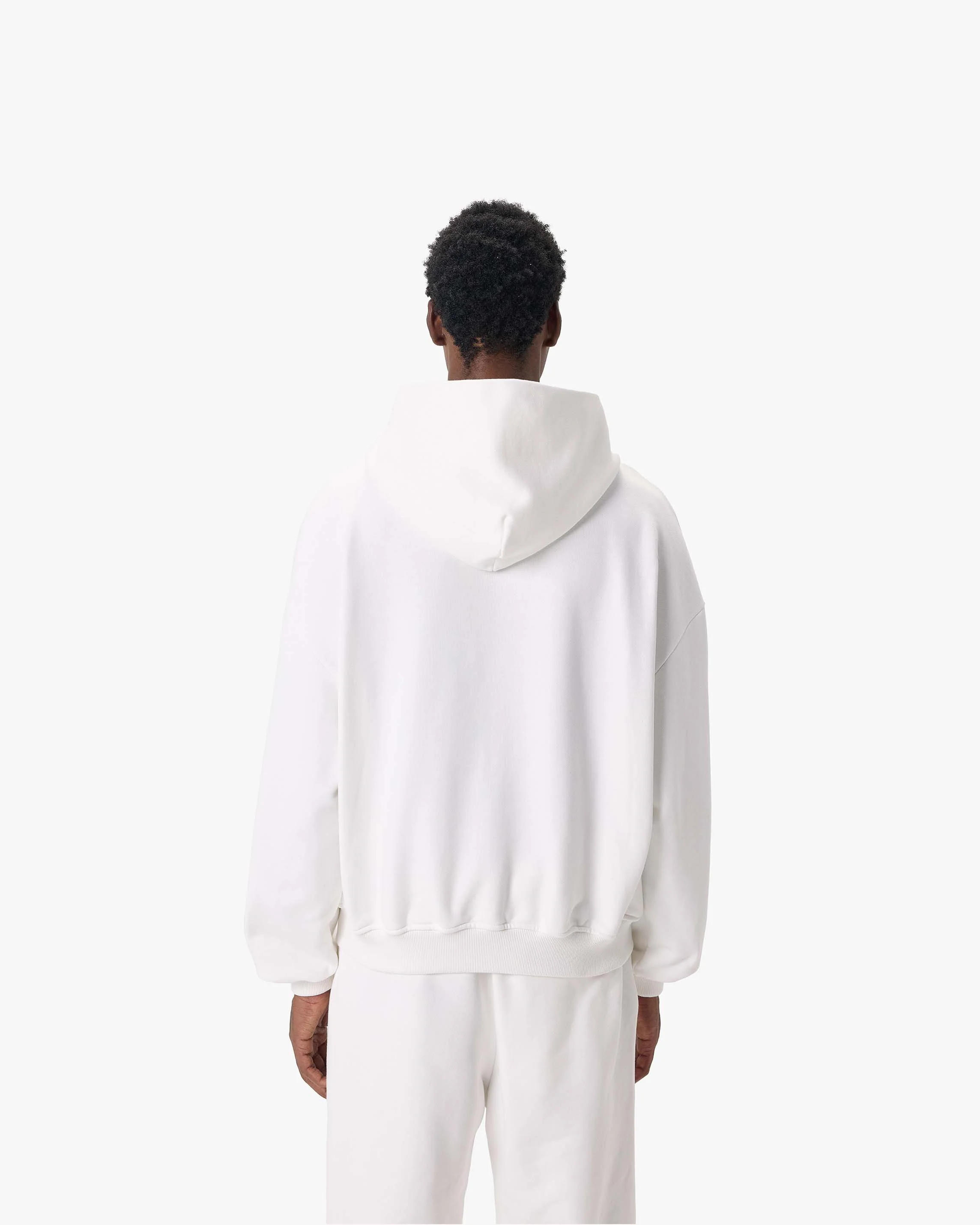 SOFTS ZIP-HOODIE WHITE - Image 5