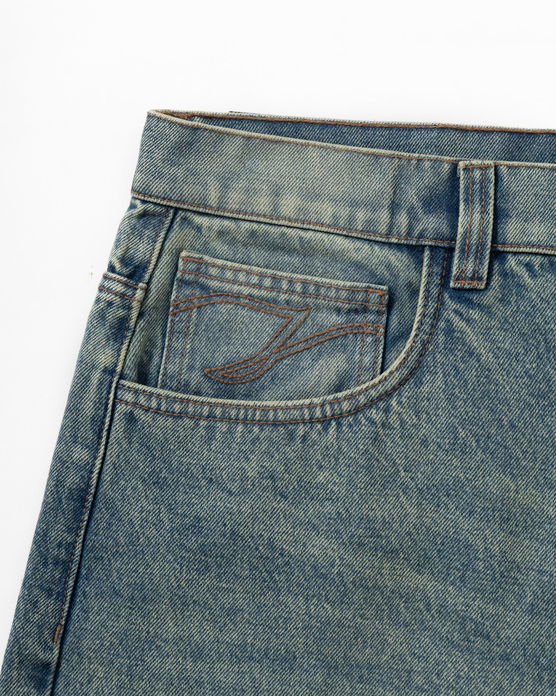THE BAGGY DENIM PETROL WASHED - Image 9