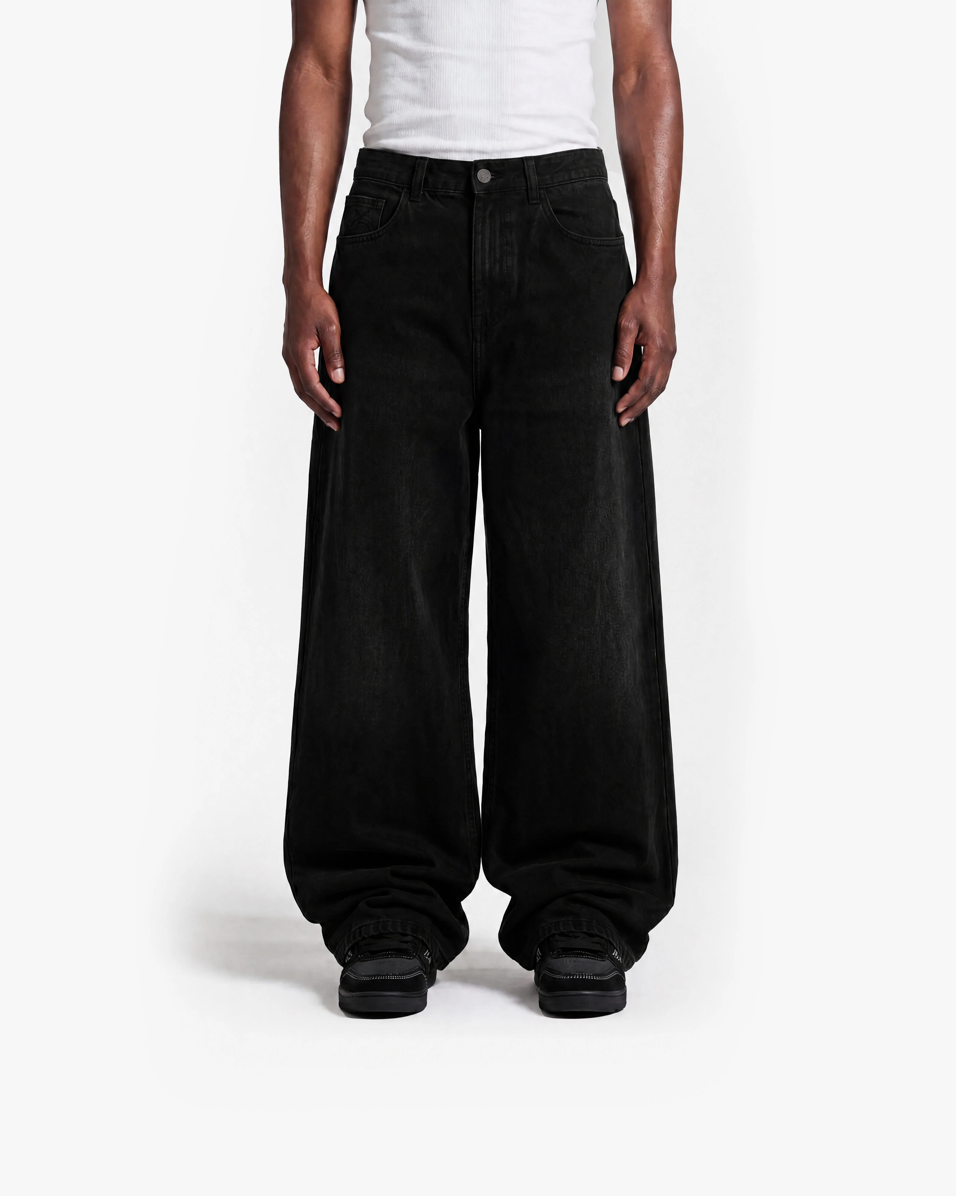THE BAGGY DENIM PURE BLACK - Image 3